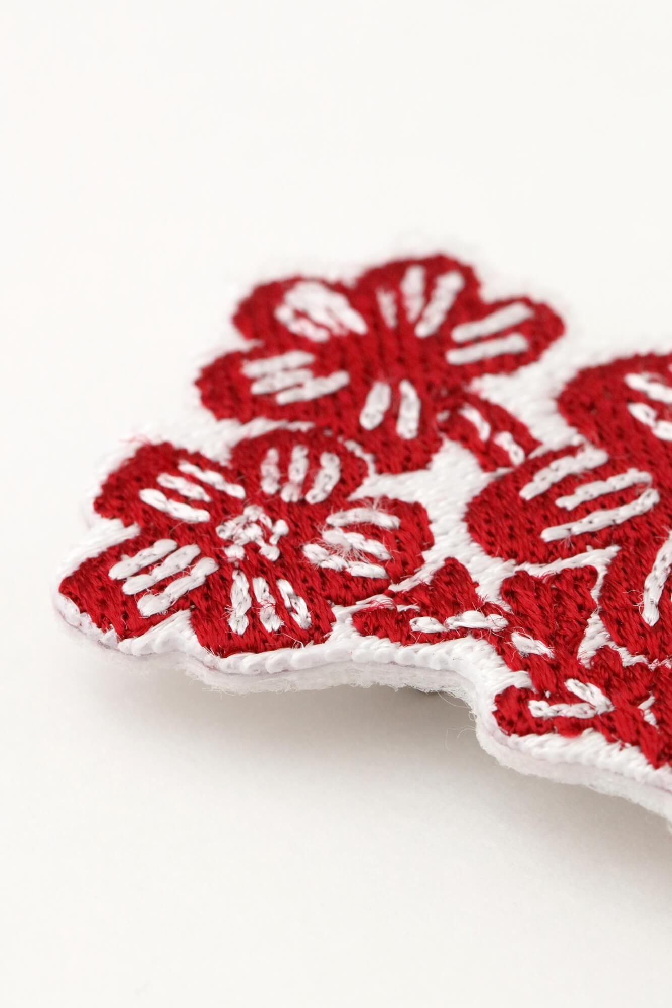 자수 브로치(Shukazari)/판화