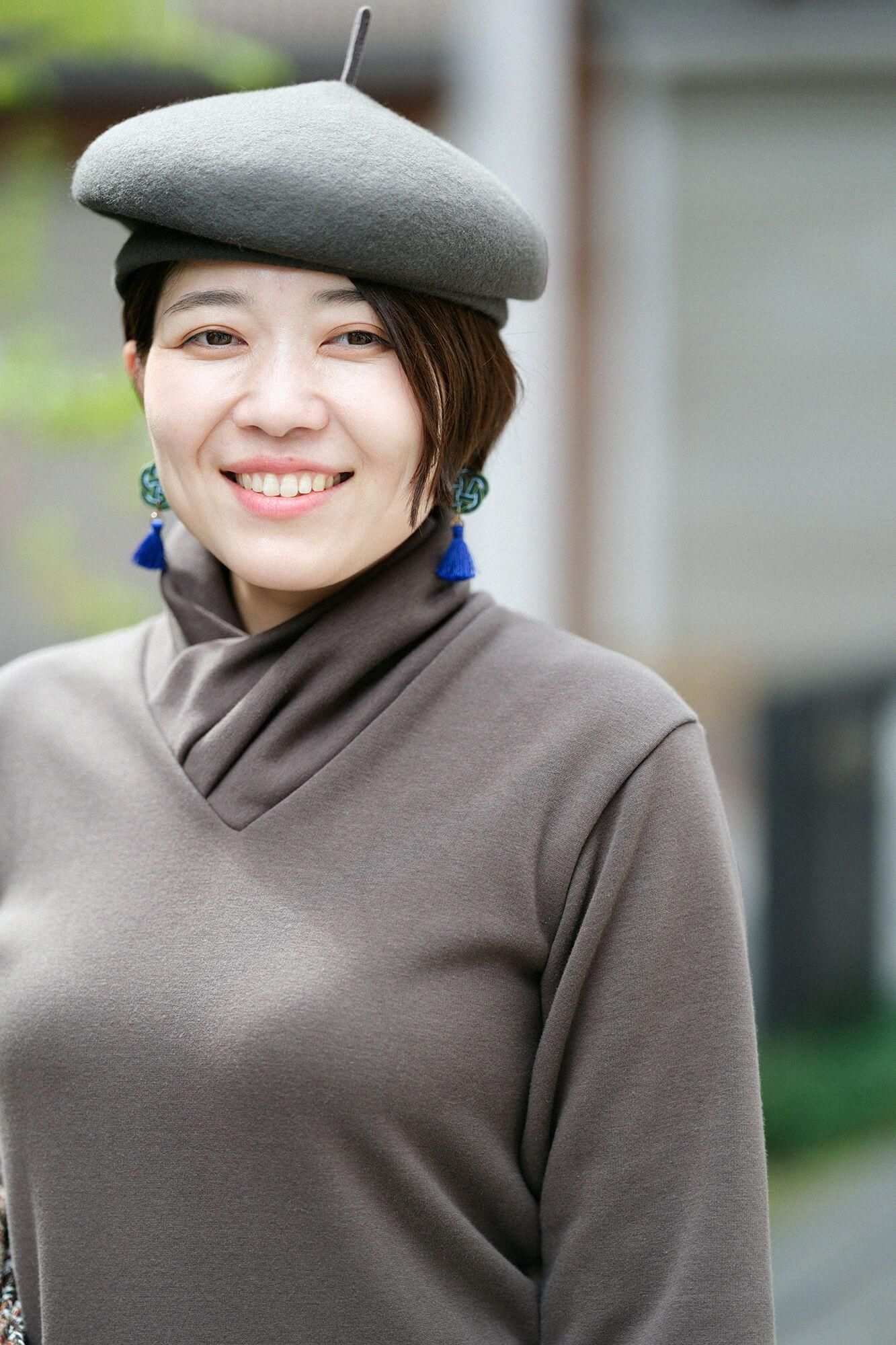 【net limited】Knit Boa Lining Ami Turtle Neck Shirt / Dark Brown