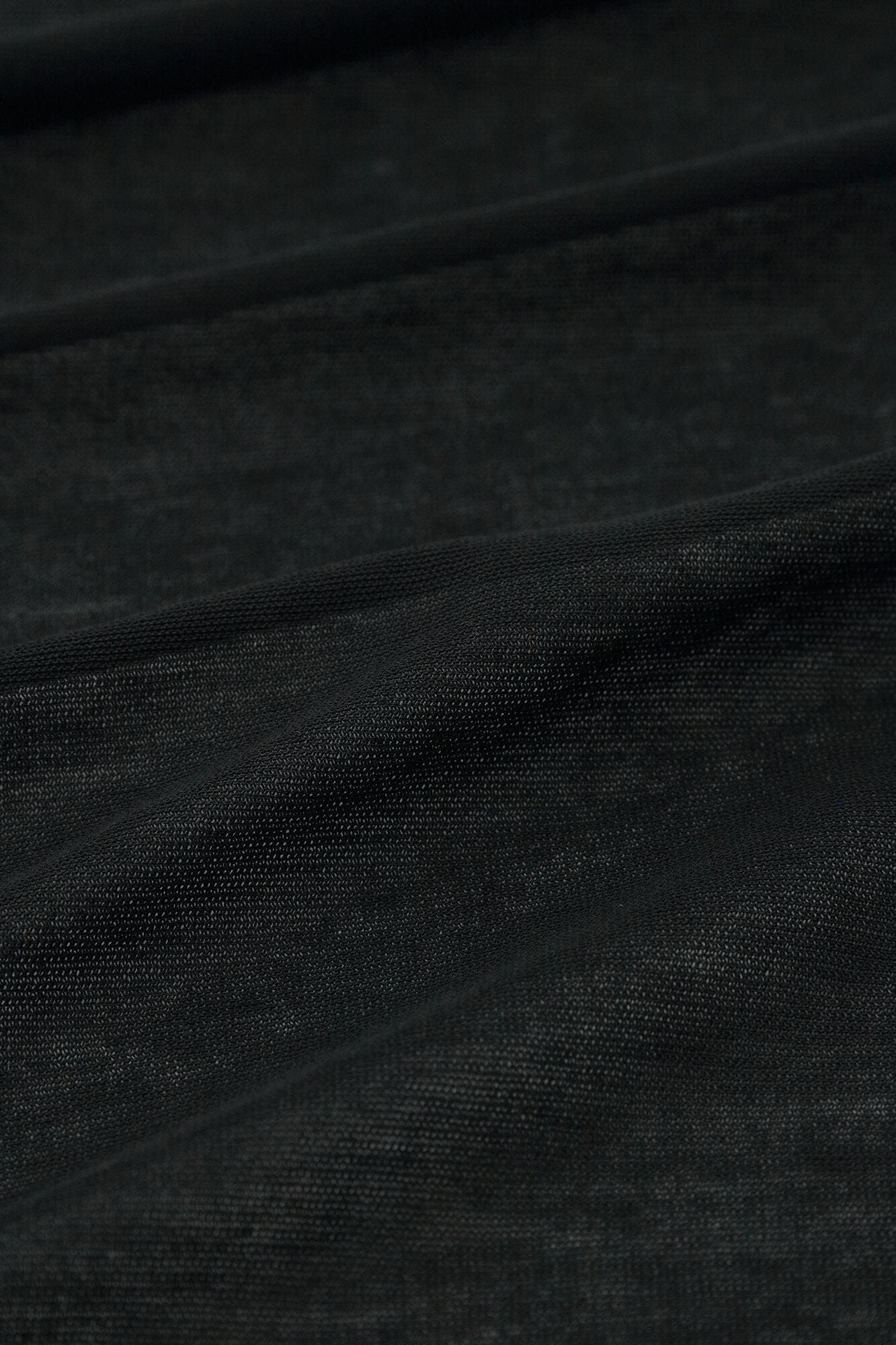 CSS Cotton Long Cardigan / Black