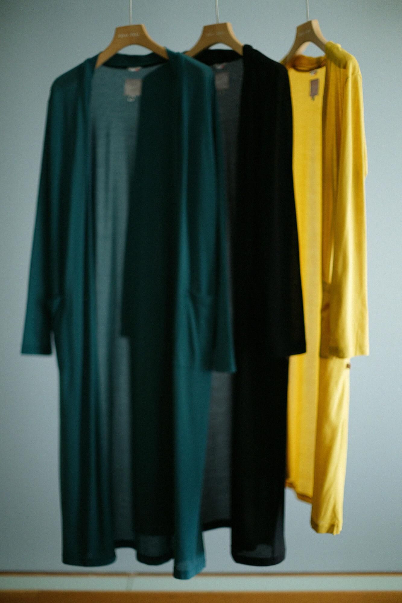 CSS Cotton Long Cardigan / Mustard Color