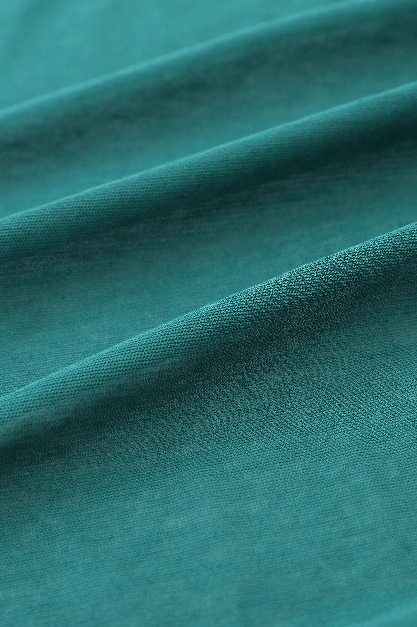 CSS Cotton Long Cardigan / Teal Color
