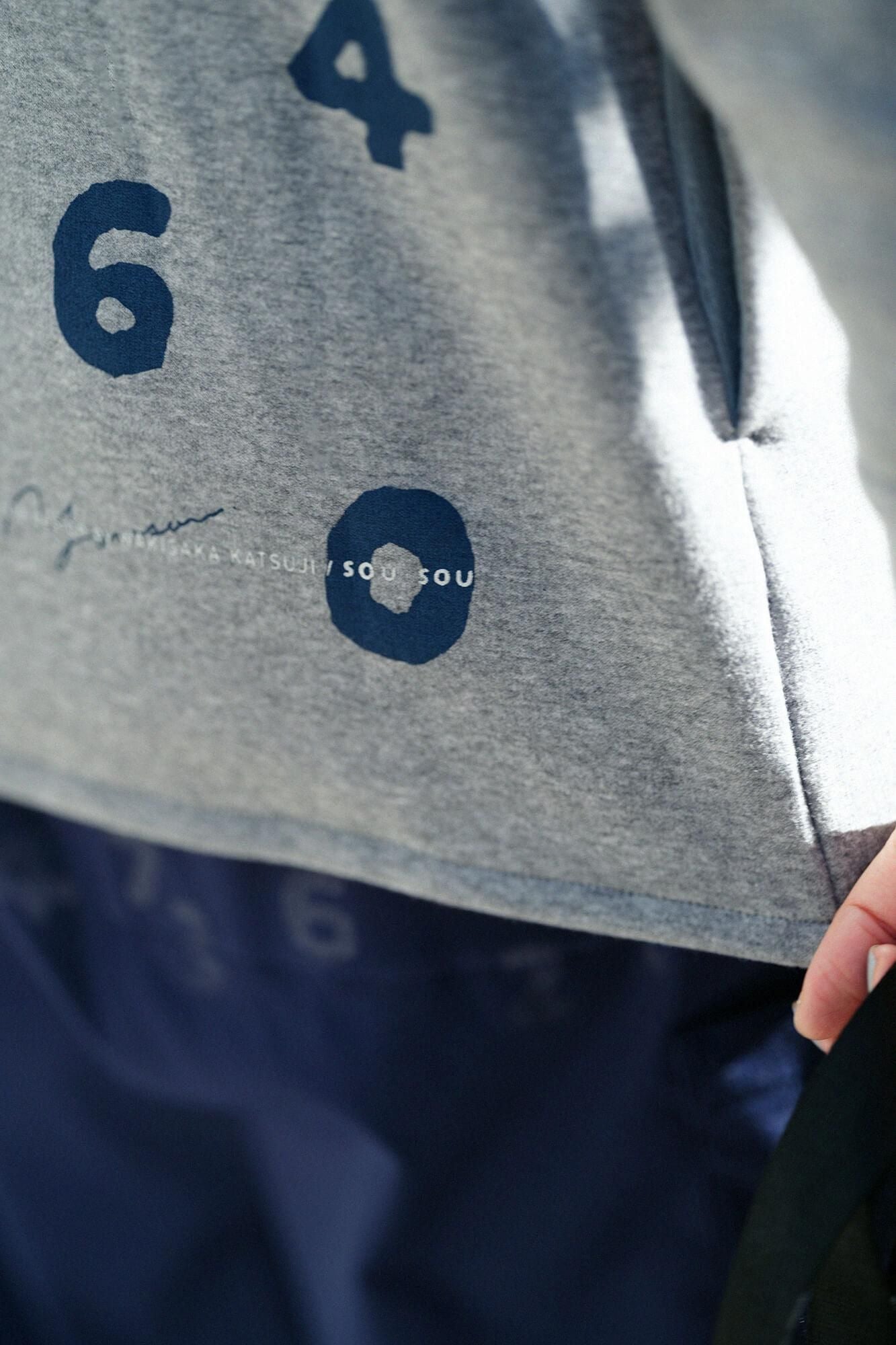 【net limited】Boa Lining Knit High-neck Blouson / Grey x SO-SU-U