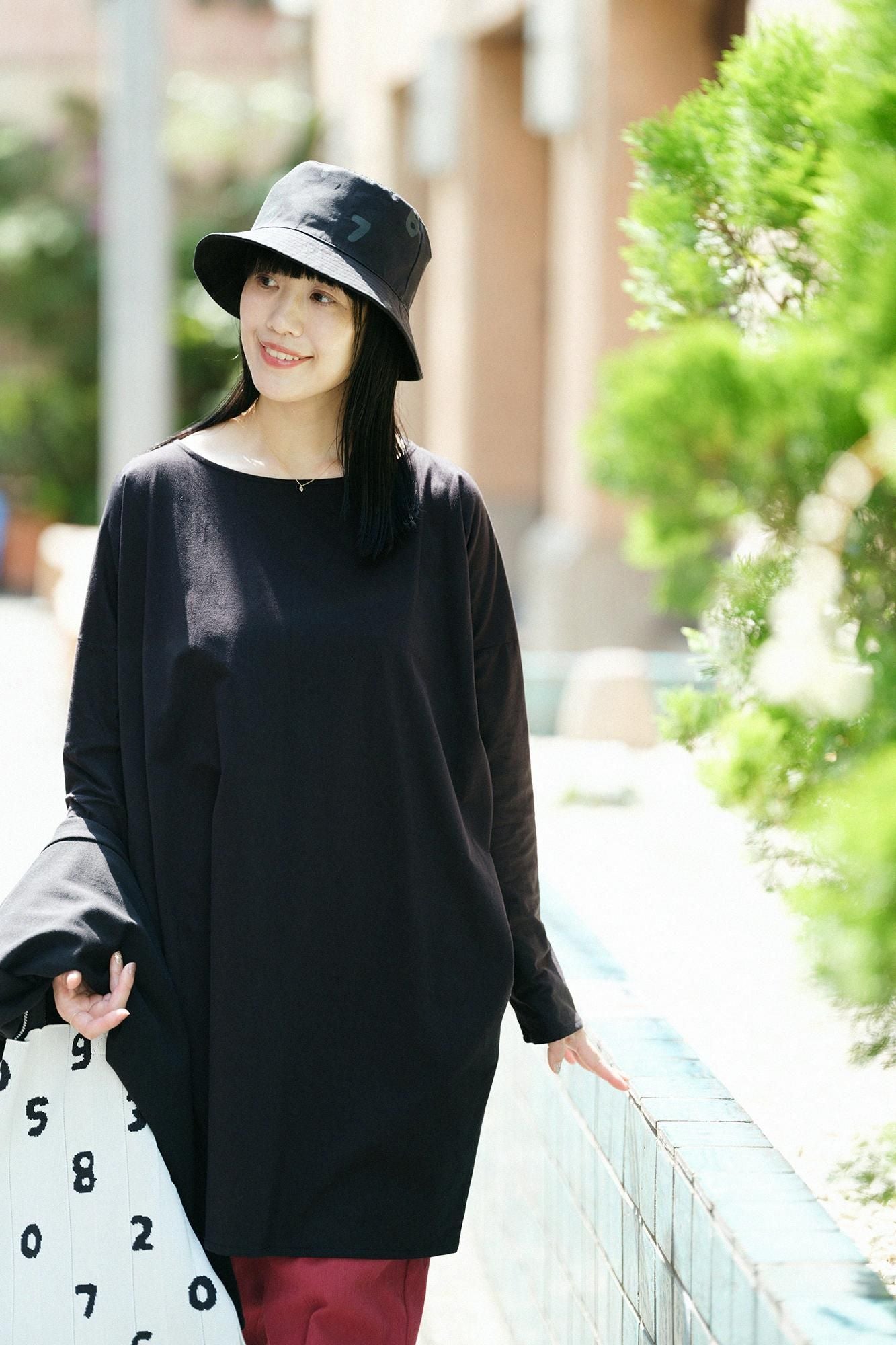 可逆的帽子/SO-SU-U湿羽毛颜色(木材)