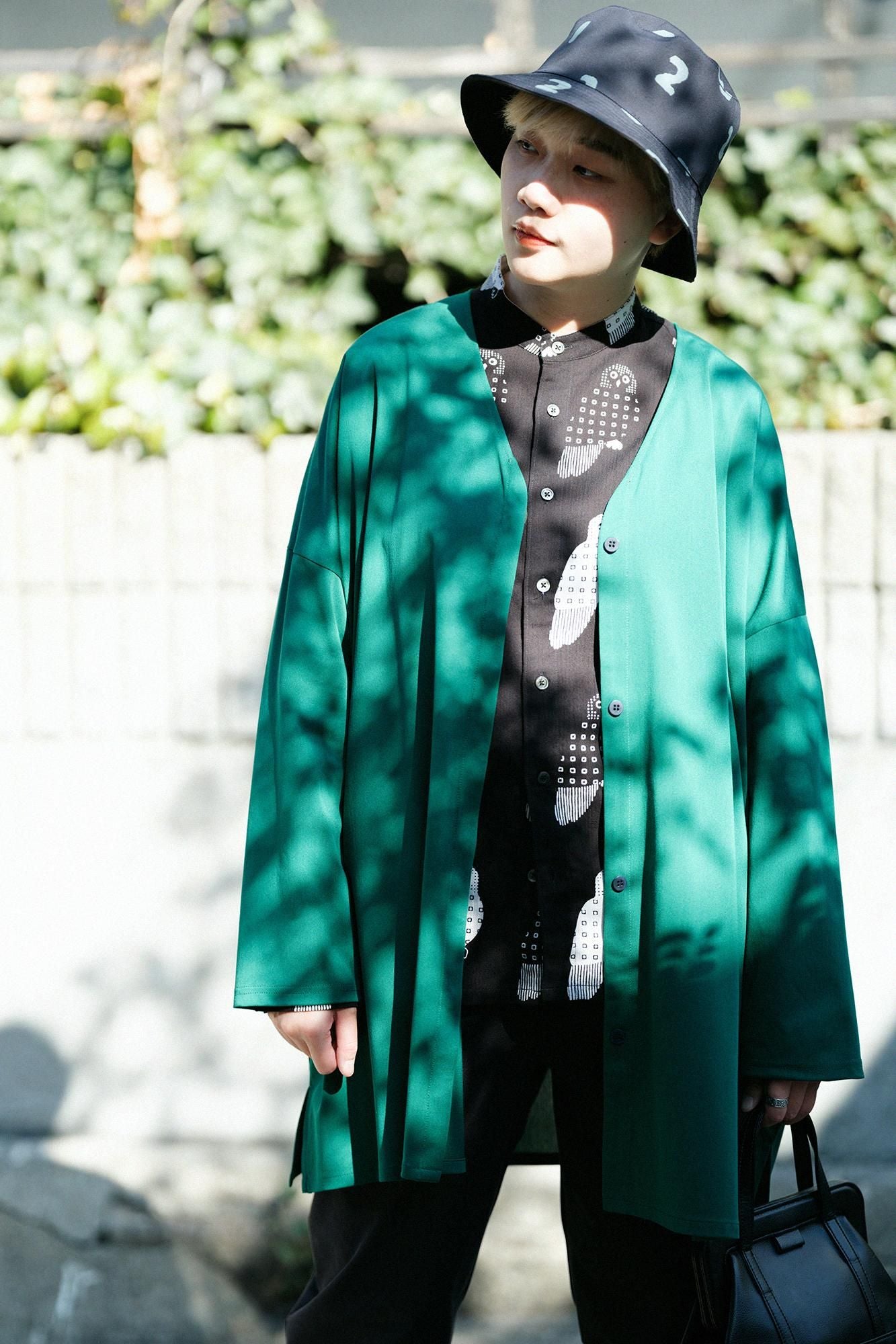 雙面用 漁夫帽/SO-SU-U十數 暗藍色