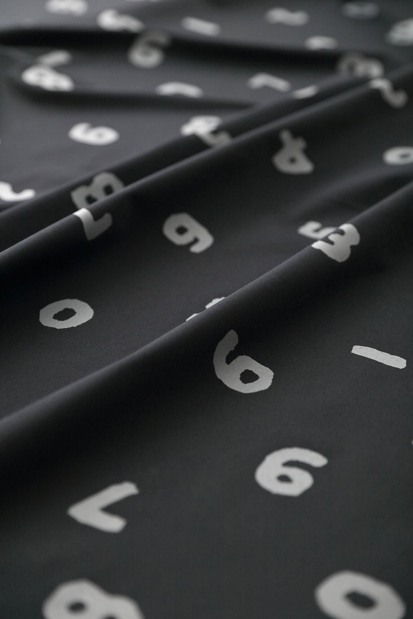 テキスタイル計り売り (SOU・SOU ストレッチサテン)/SO-SU-U あっちこっちと余白<50cm>