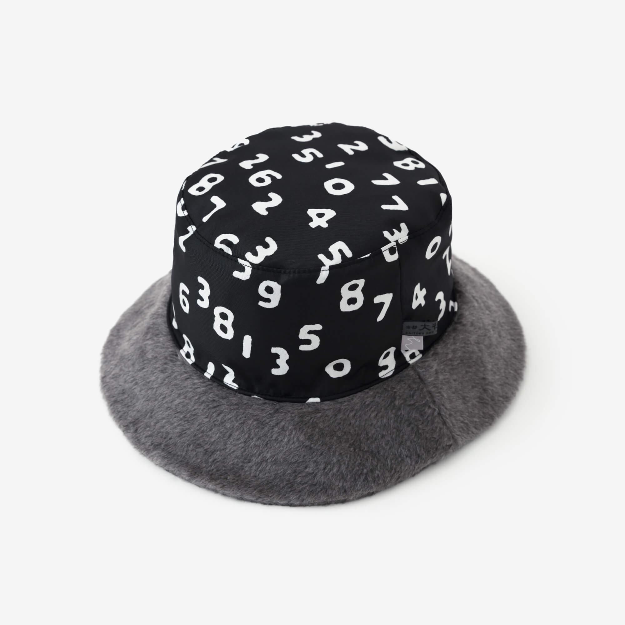 【預購】仿毛漁夫帽/深鉛色×SO-SU-U十數 昆(※預計於12月9日左右發貨)