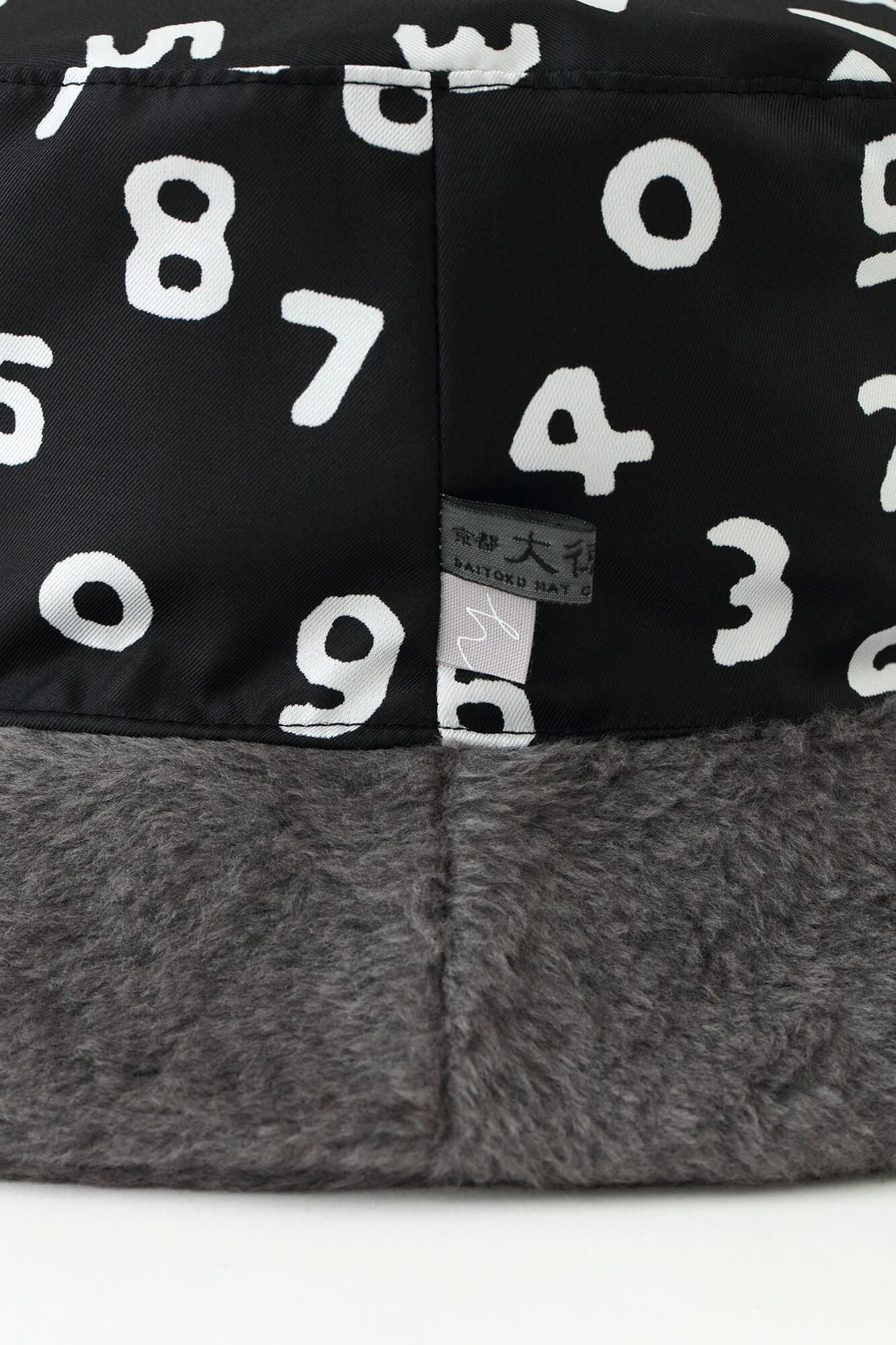 【預購】仿毛漁夫帽/深鉛色×SO-SU-U十數 昆(※預計於12月9日左右發貨)