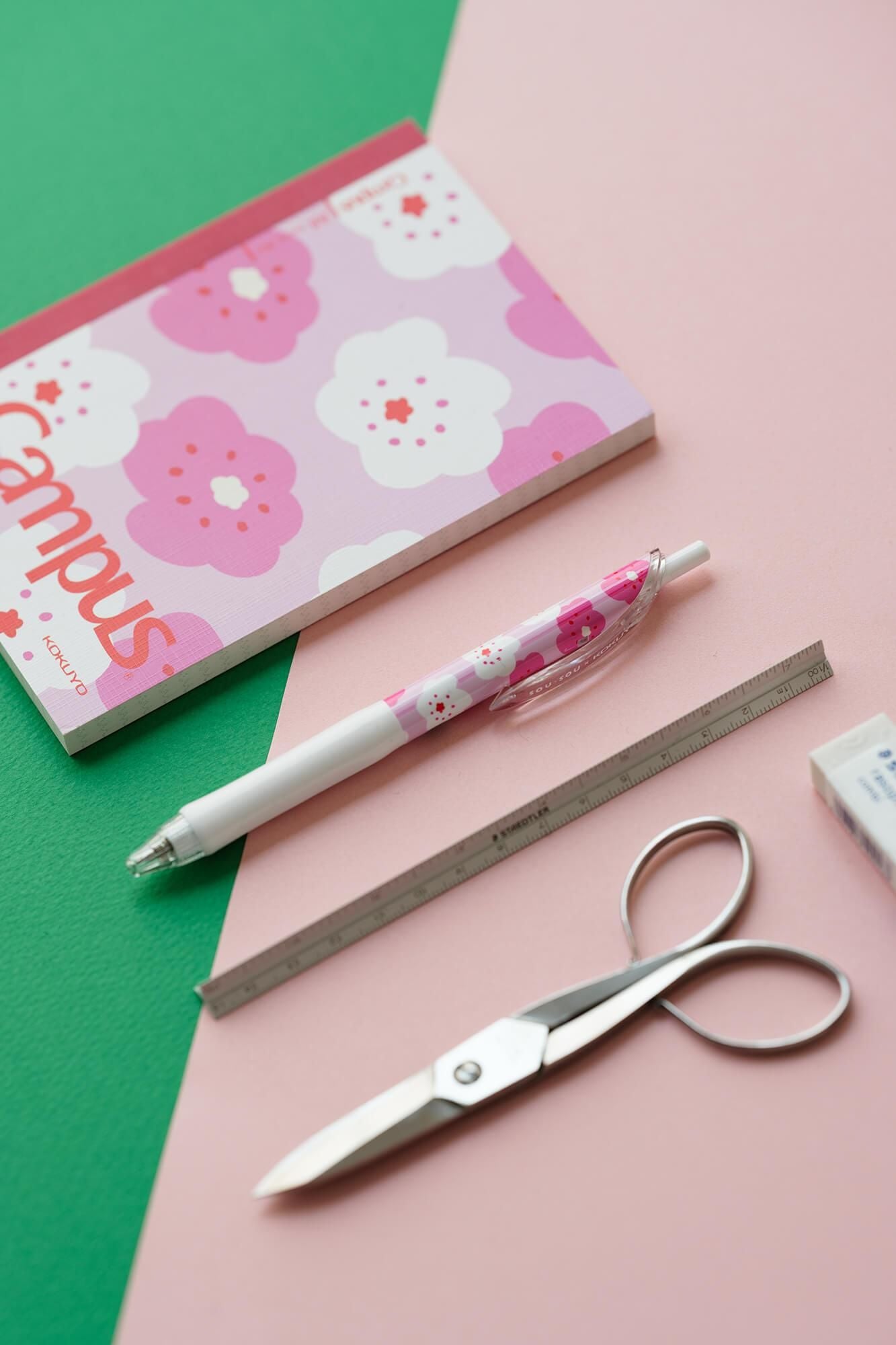 SOU・SOU×コクヨ ゲルインクボールペン/ほほえみ