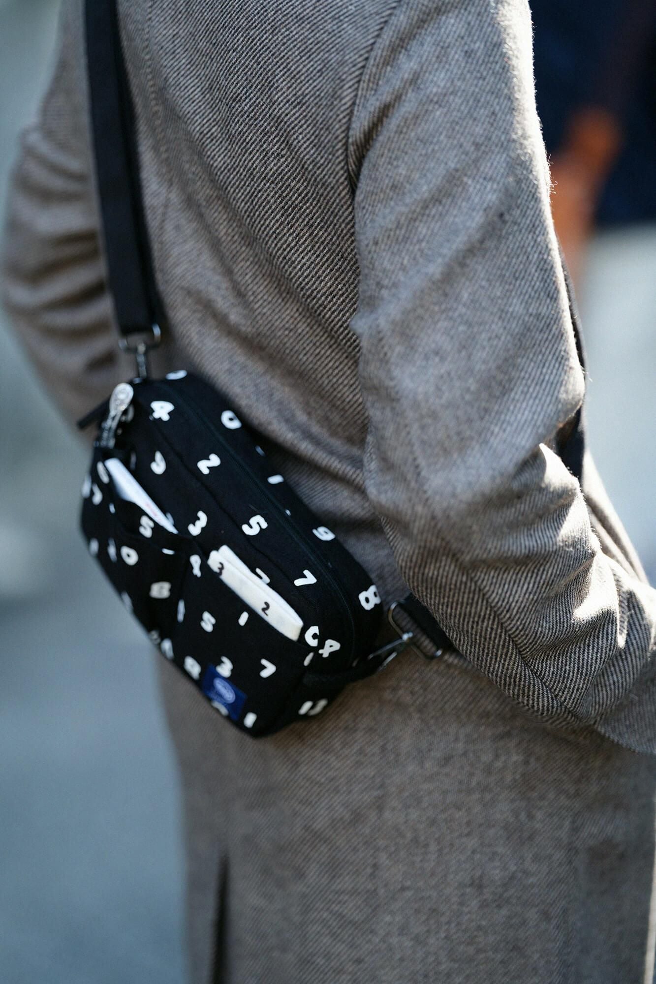 SOU・SOU×コクヨ バッグインバッグ/SO-SU-U 濡羽色(ぬればいろ)