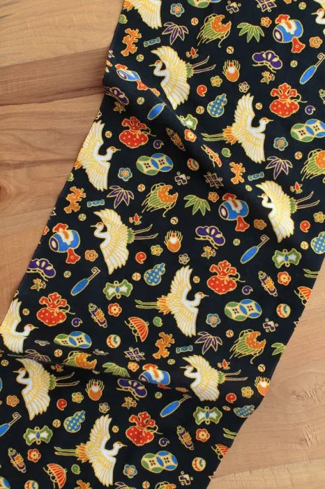 Isemomen Cotton Textile Handkerchief / Year of the Snake 2025