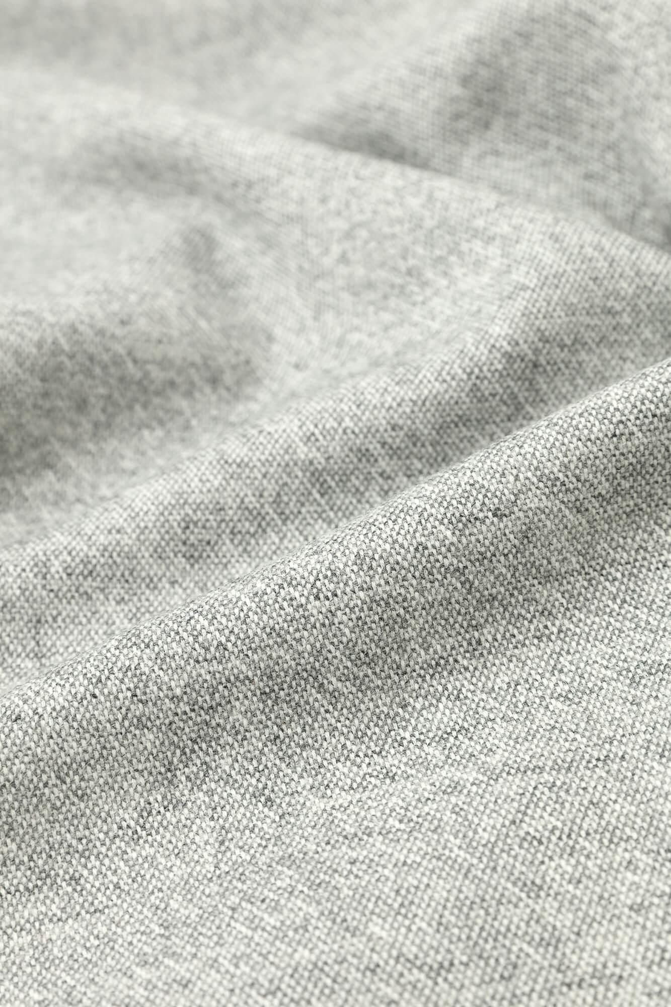 【net限定】梳紡毛 修長形工作褲 附裡襯/淺灰色