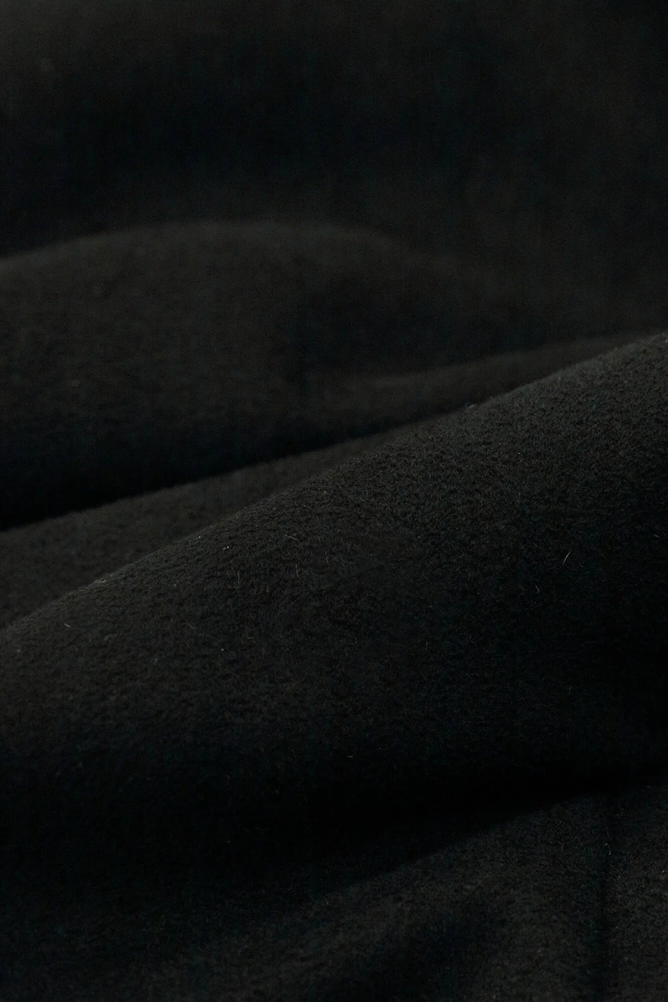 【net限定】フェイクヌバック 長陣羽織(ながしんばおり) 中綿袷(なかわたあわせ)/濡羽色(ぬればいろ)