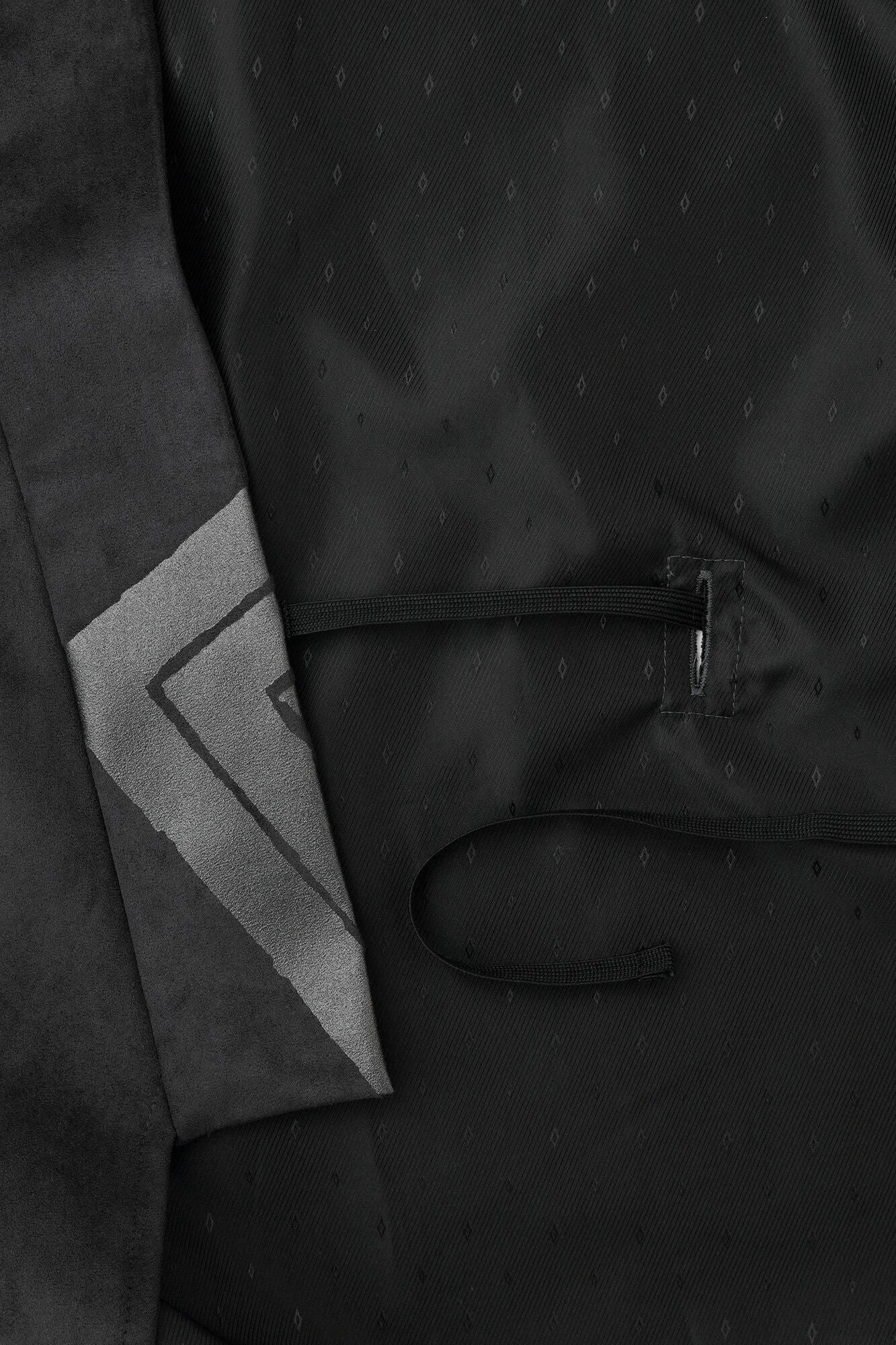 【net limited】Faux Nubuck×Gobelin Roll-up Hem Simple Kimono with Lining / One's specialty