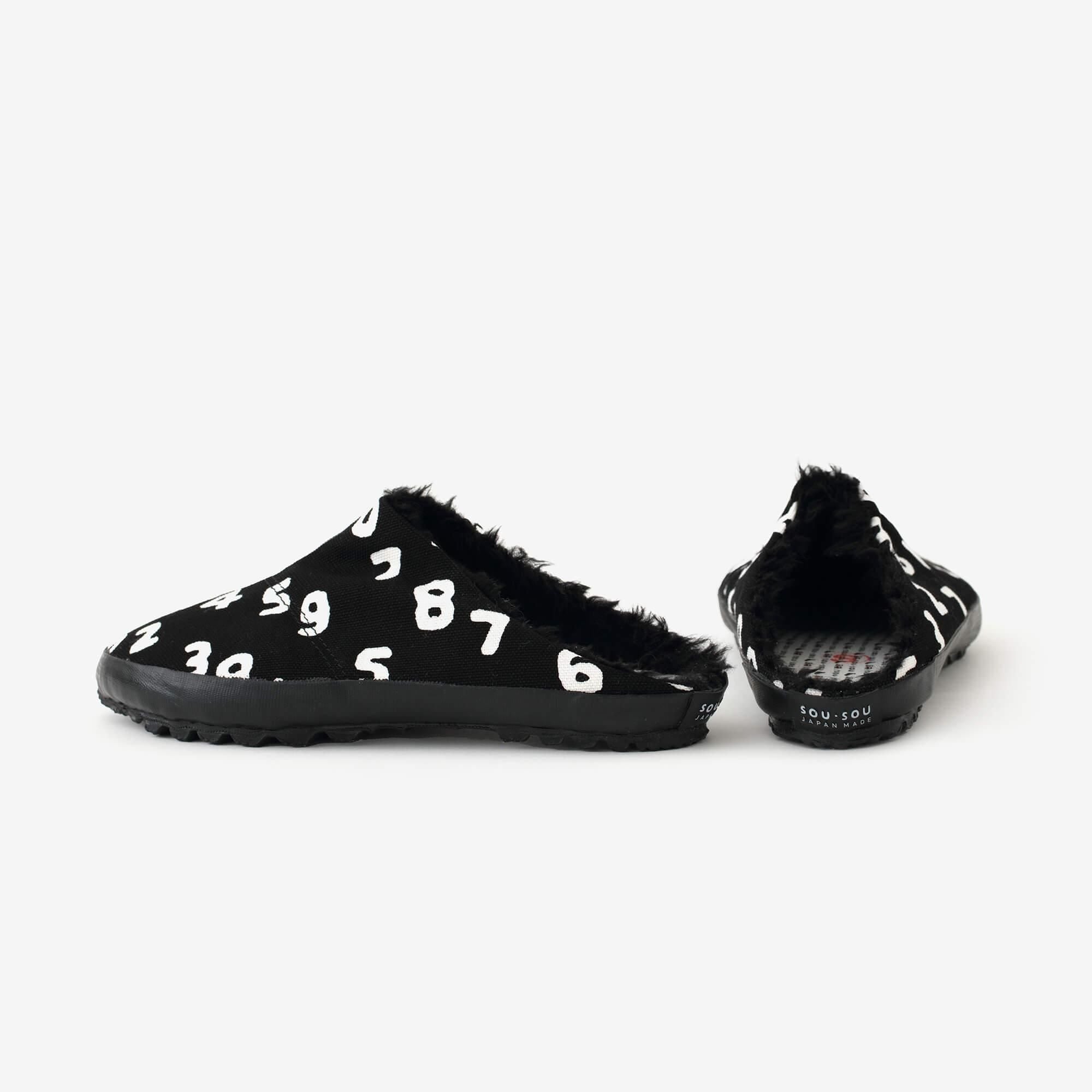 tabi에 붙어있는 Tabi 양말, boa/SO-SU-U콘 검은색