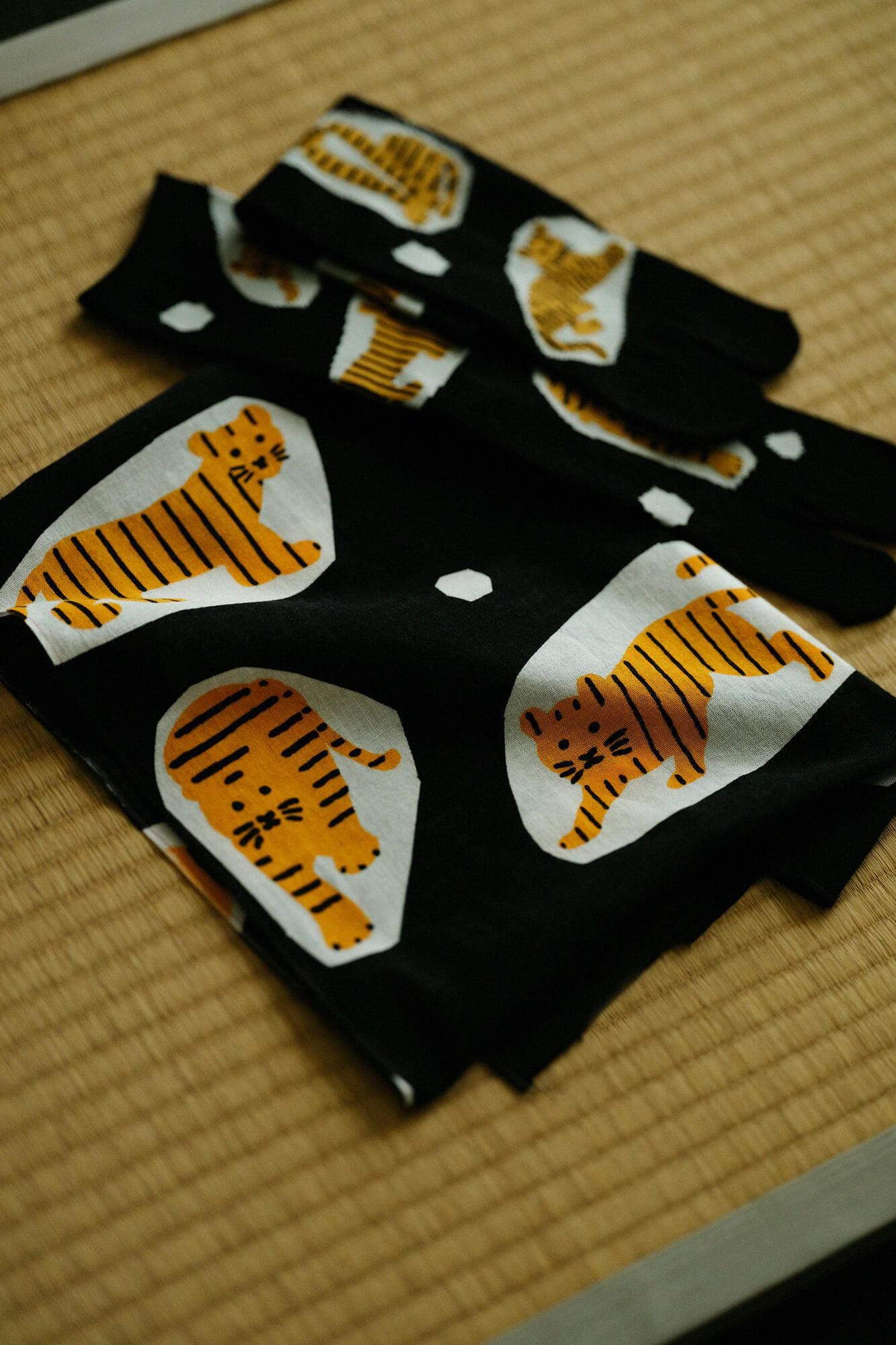 Isemomen Cotton Textile Handkerchief/Zodiac Handkerchief Year of the Tiger 2022