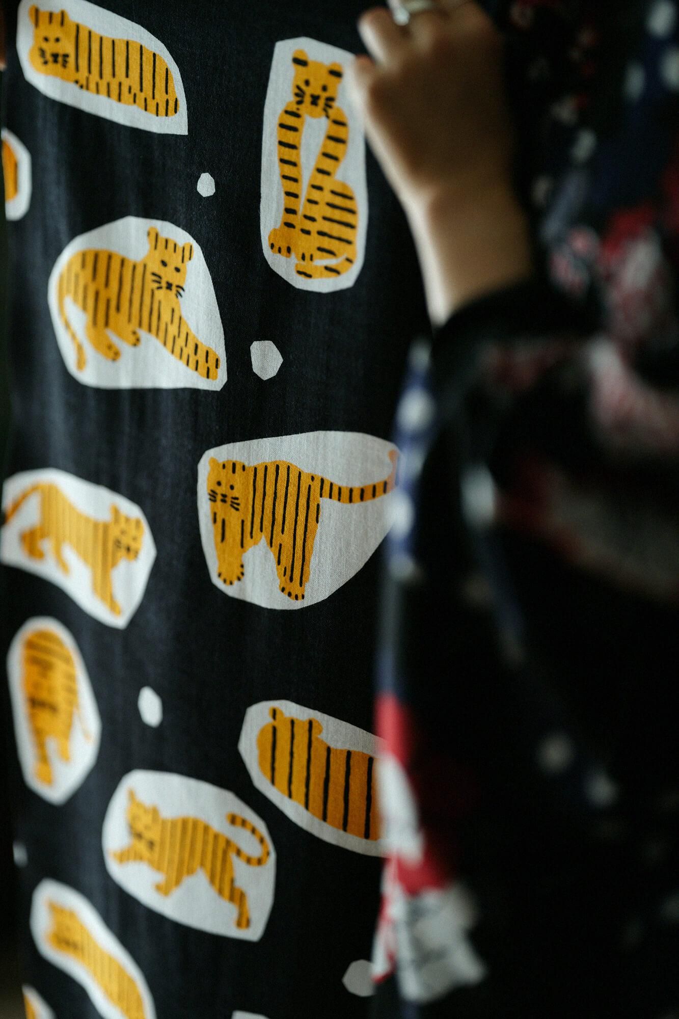 Isemomen Cotton Textile Handkerchief/Zodiac Handkerchief Year of the Tiger 2022