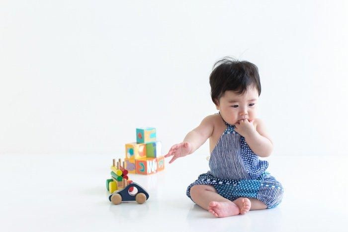 ●【With gift box】Baby KintarouSet/Lines and Dots Seiwa