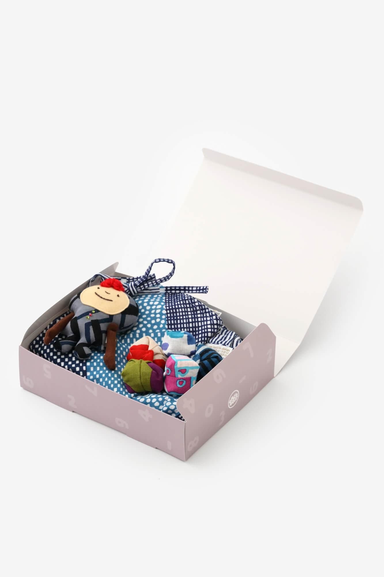 ●【With gift box】Baby KintarouSet/Lines and Dots Seiwa
