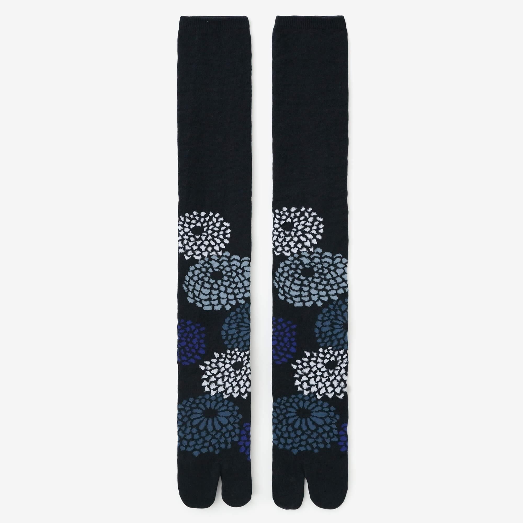 Sous Tabi Choques (longueur du genou) / Chrysanthemum, Shokon