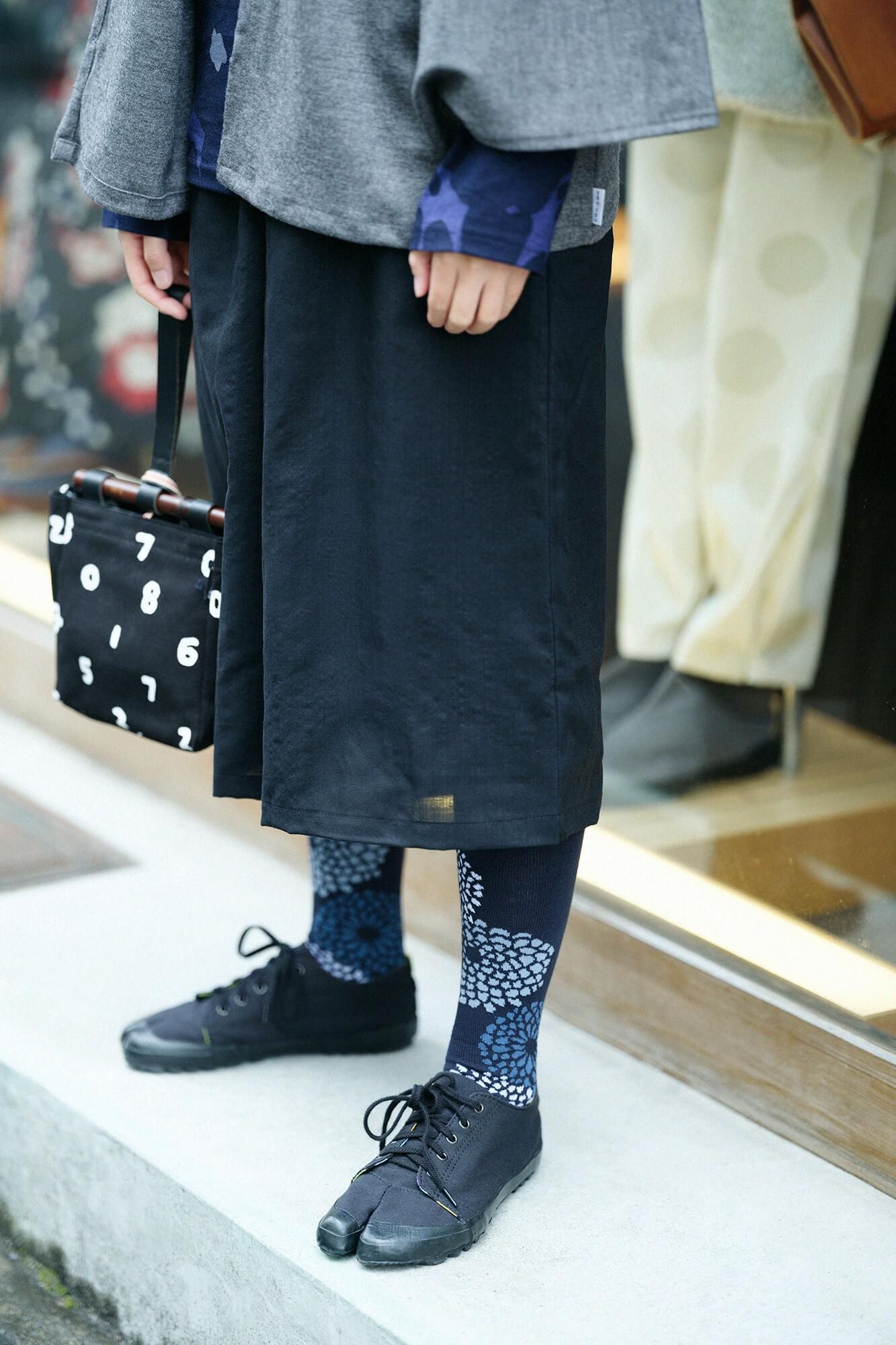 Sous Tabi Choques (longueur du genou) / Chrysanthemum, Shokon