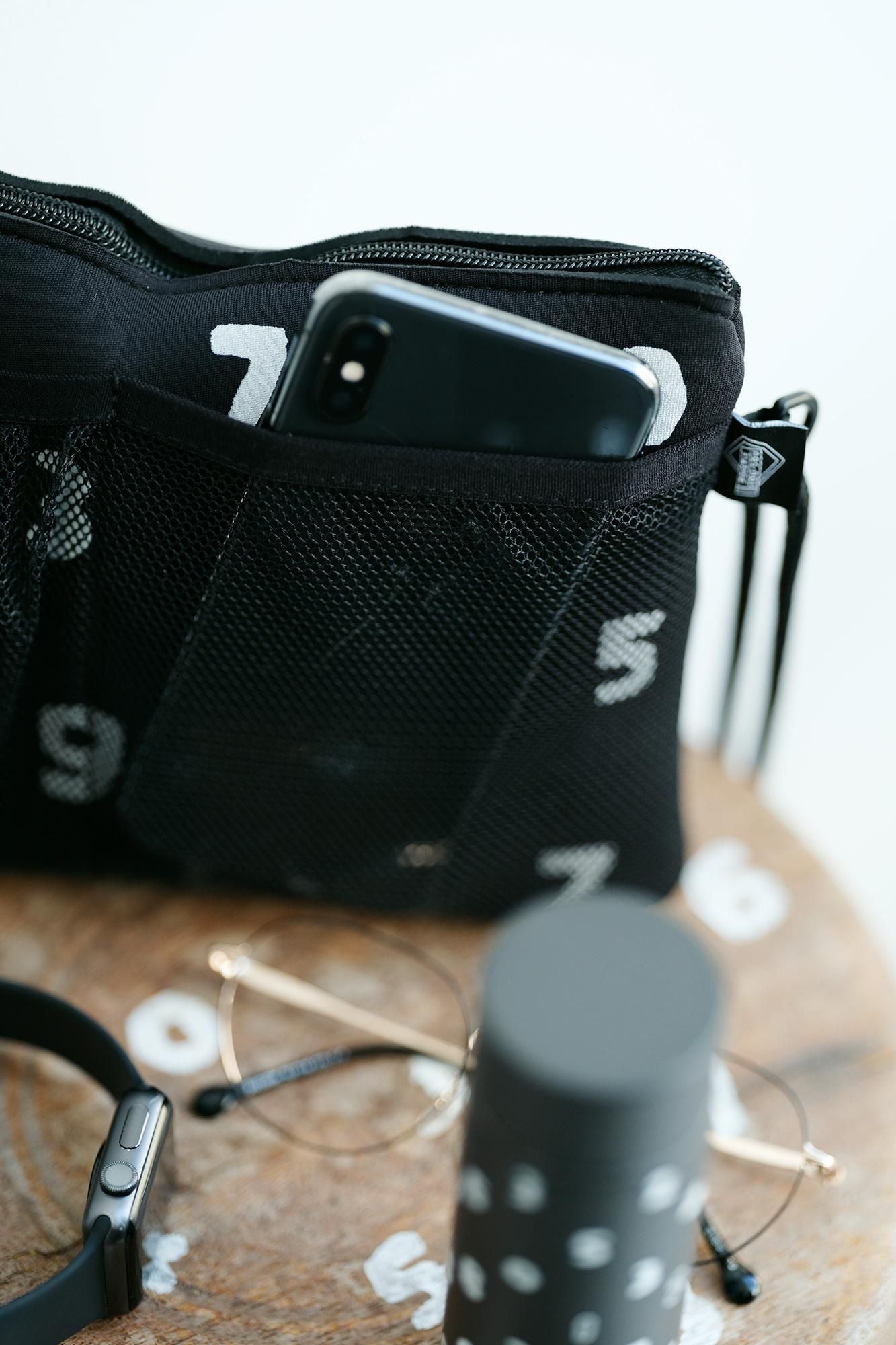 SOU・SOU×POKETLE ポケトル専用 メッシュサコッシュ/ブラック