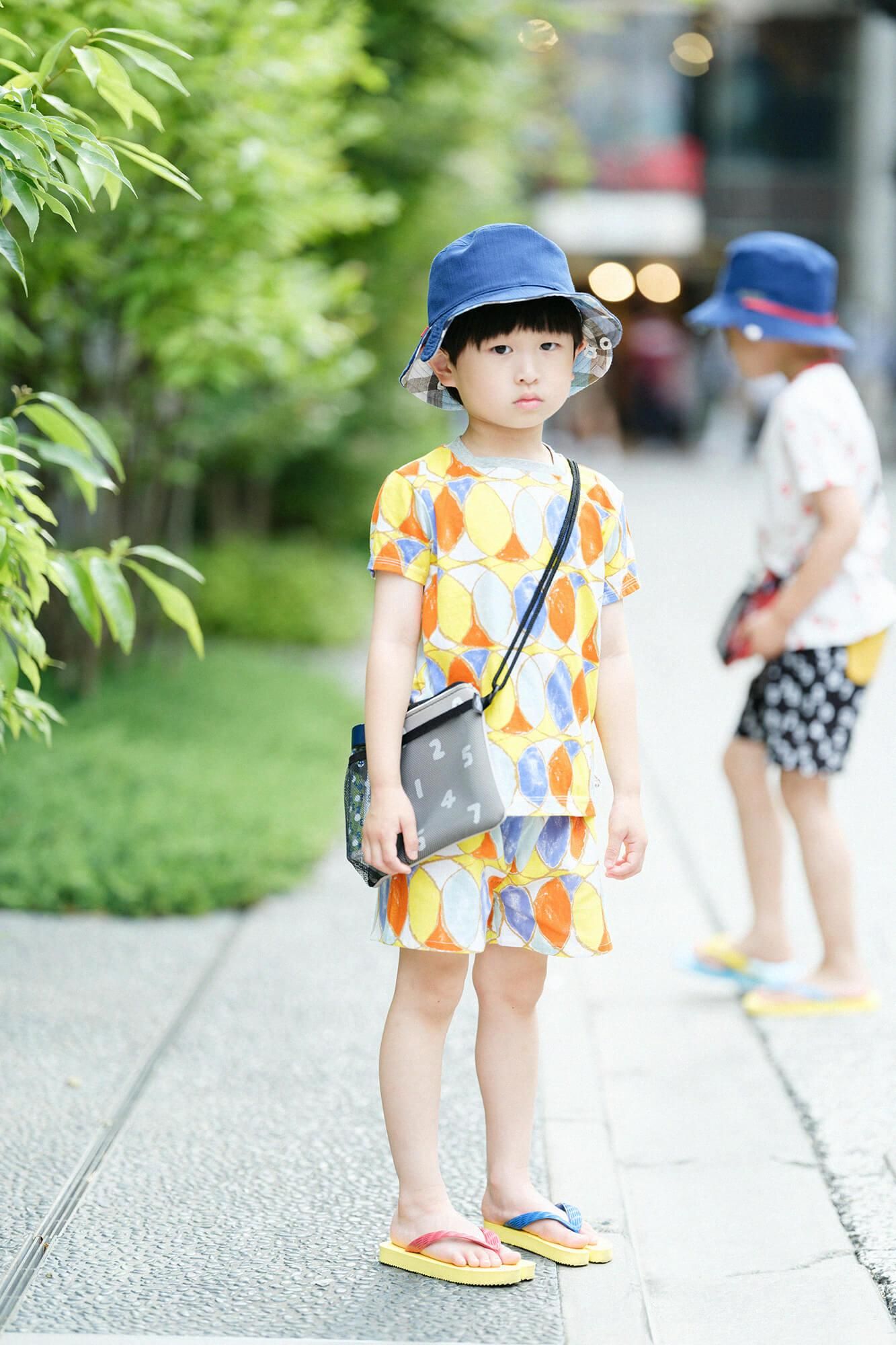 SOU・SOU×POKETLE ポケトル専用 メッシュサコッシュ/ライトグレー