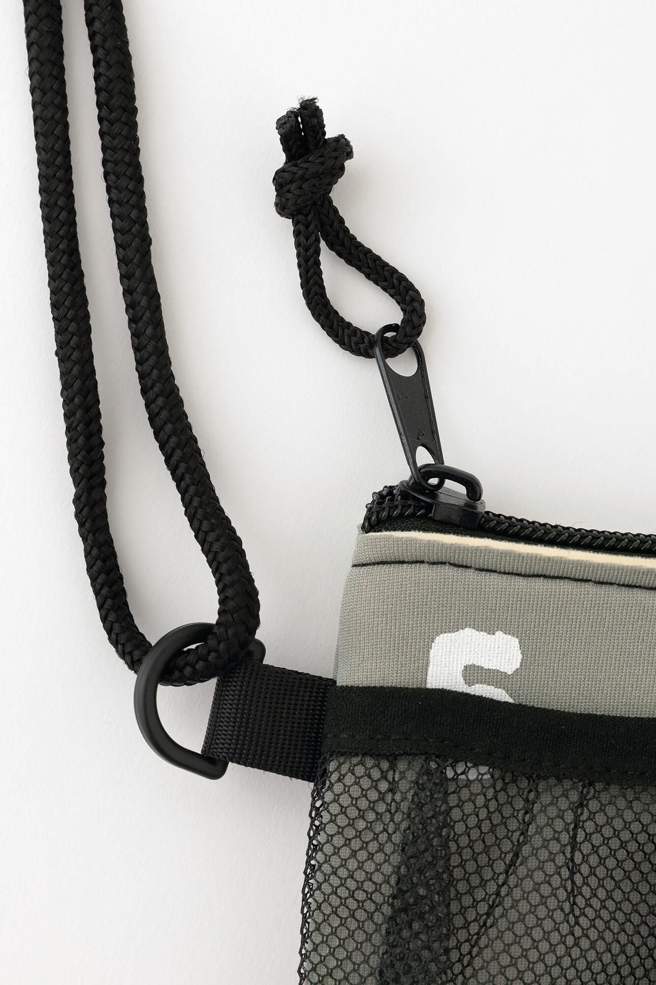 SOU・SOU×POKETLE ポケトル専用 メッシュサコッシュ/ライトグレー