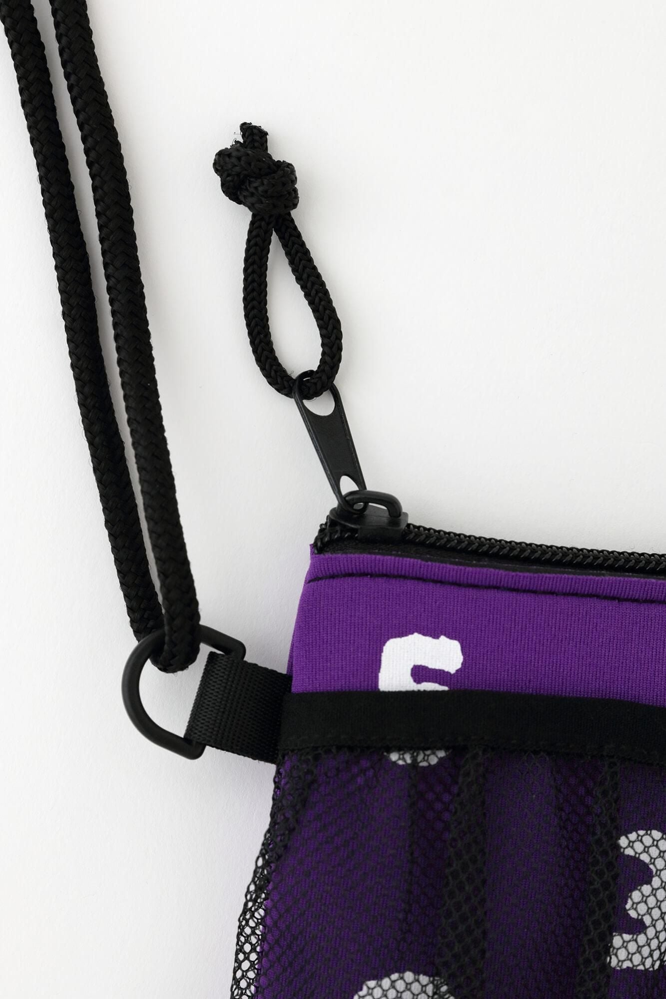 SOU・SOU×POKETLE ポケトル専用 メッシュサコッシュ/パープル