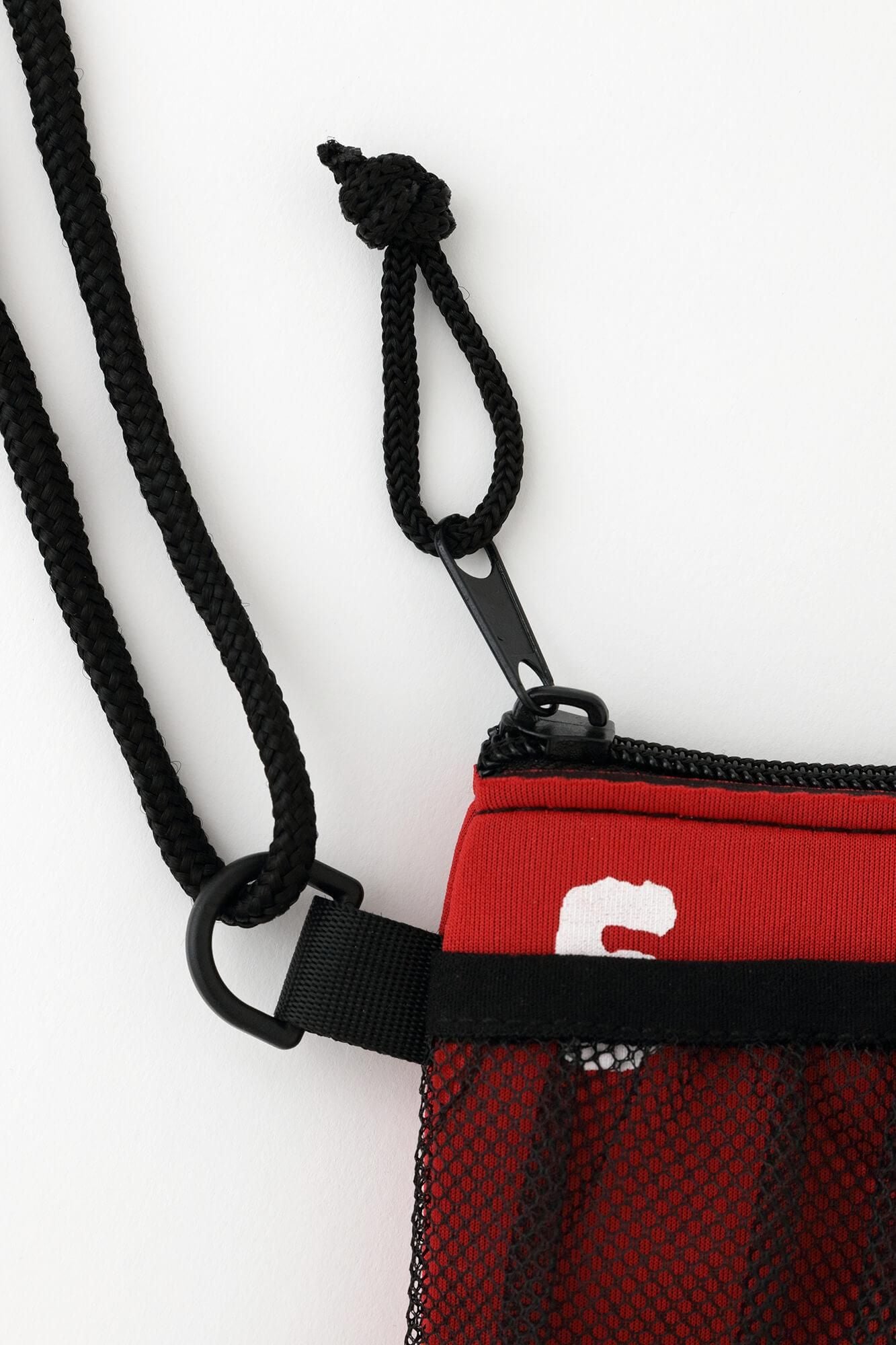 SOU・SOU×POKETLE ポケトル専用 メッシュサコッシュ/レッド