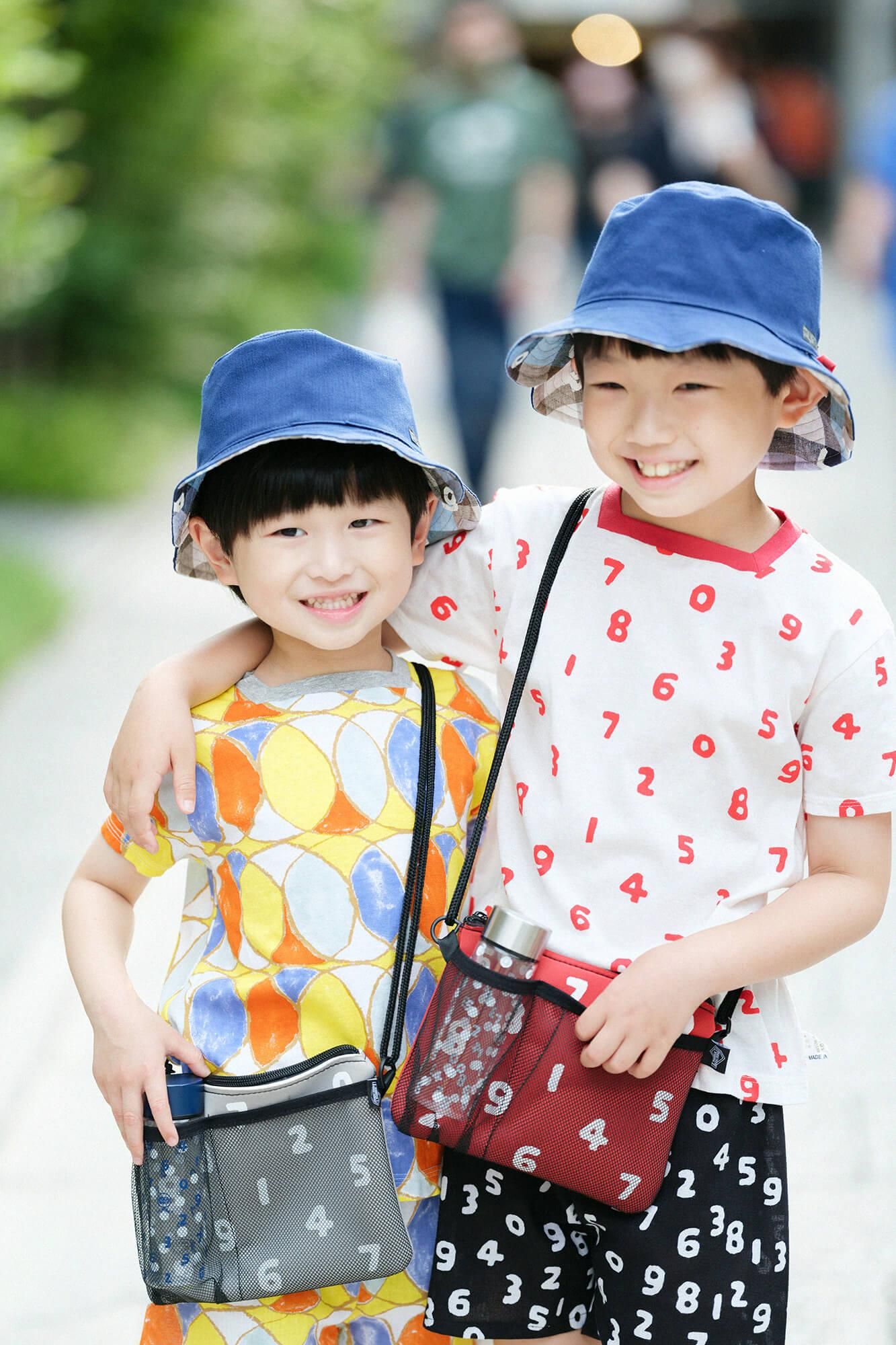 SOU・SOU×POKETLE ポケトル専用 メッシュサコッシュ/レッド