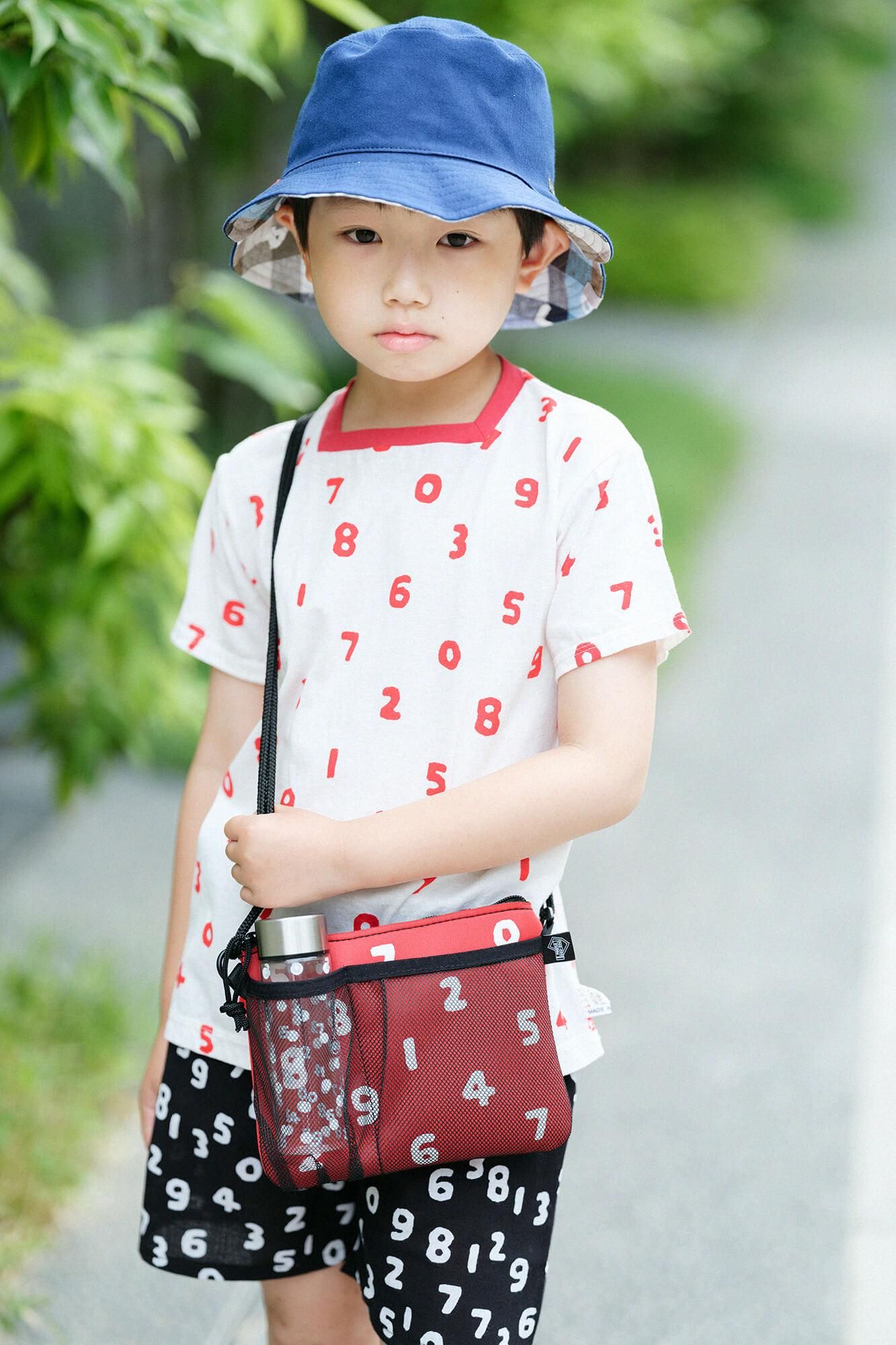 SOU・SOU×POKETLE ポケトル専用 メッシュサコッシュ/レッド