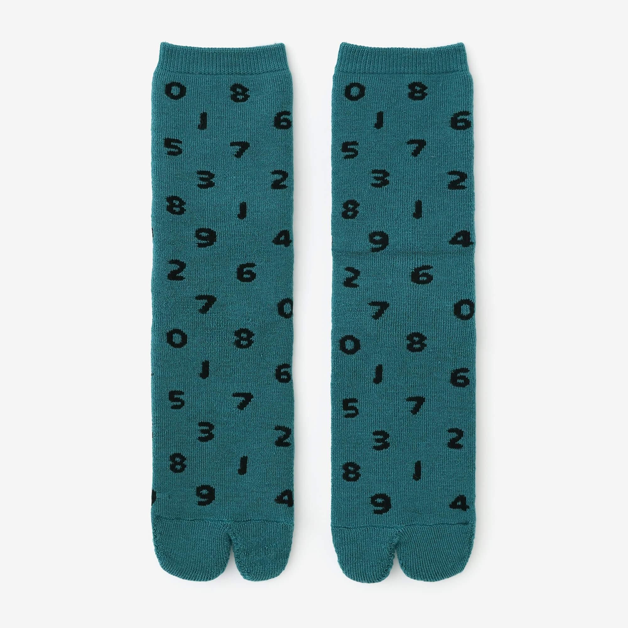 Pile Lining Tabi Socks (Mid-calf)/SO-SU-U Greyish Blue【Men・Women】