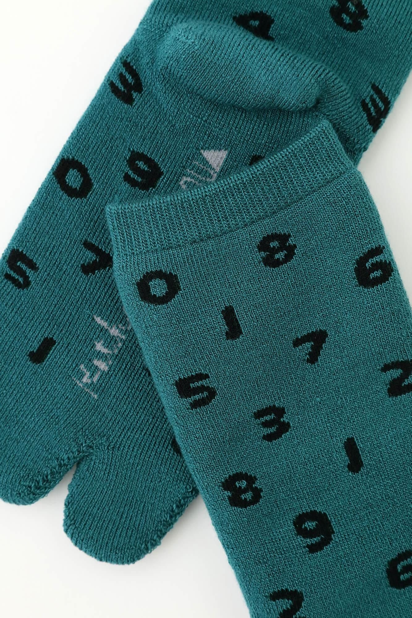 Pile Lining Tabi Socks (Mid-calf)/SO-SU-U Greyish Blue【Men・Women】