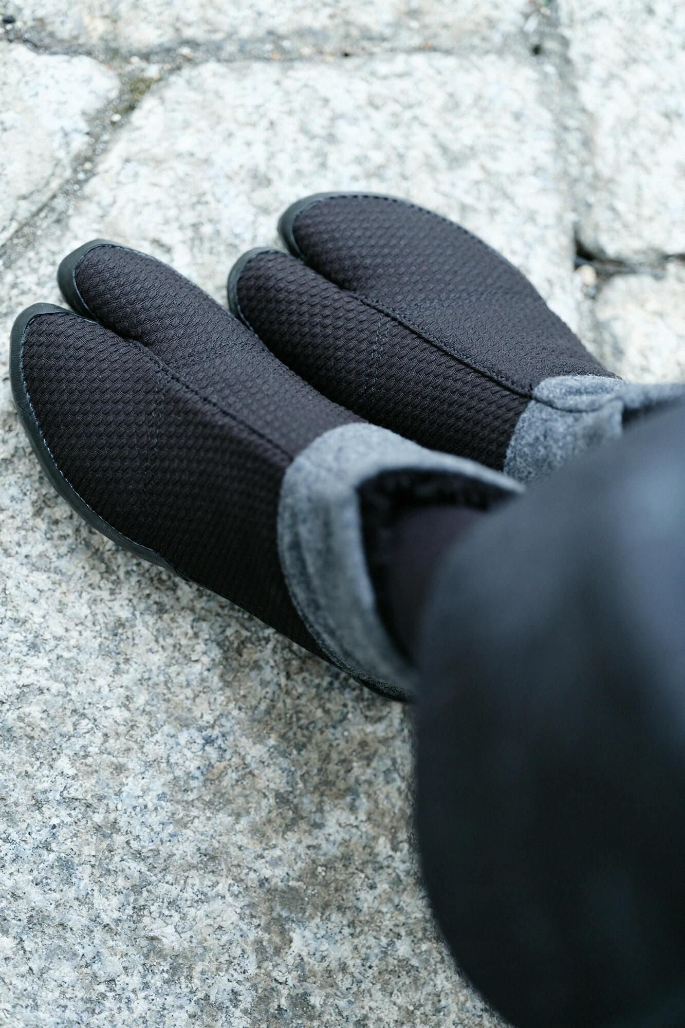 粘贴大师服装地下室塔比,蟒蛇/深灰X sashiko,湿羽毛颜色(不锈钢)