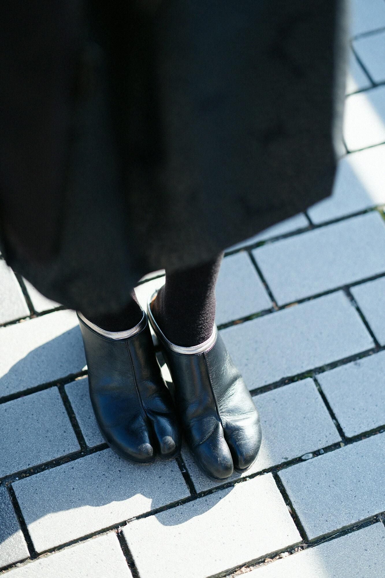 Akutotabi Sungo (45mm) SOU・SOUKikoromo× Kikkabo /Black 【※Delivery takes approximately 8 months】