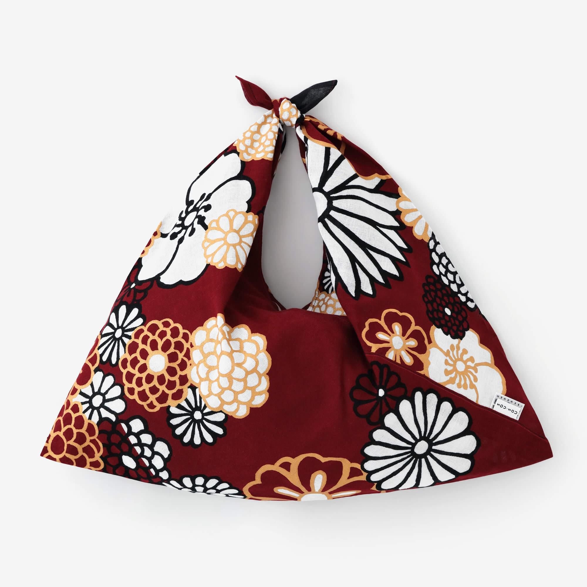 伊勢木棉 小巾折 手提袋/金襴緞子 燦爛