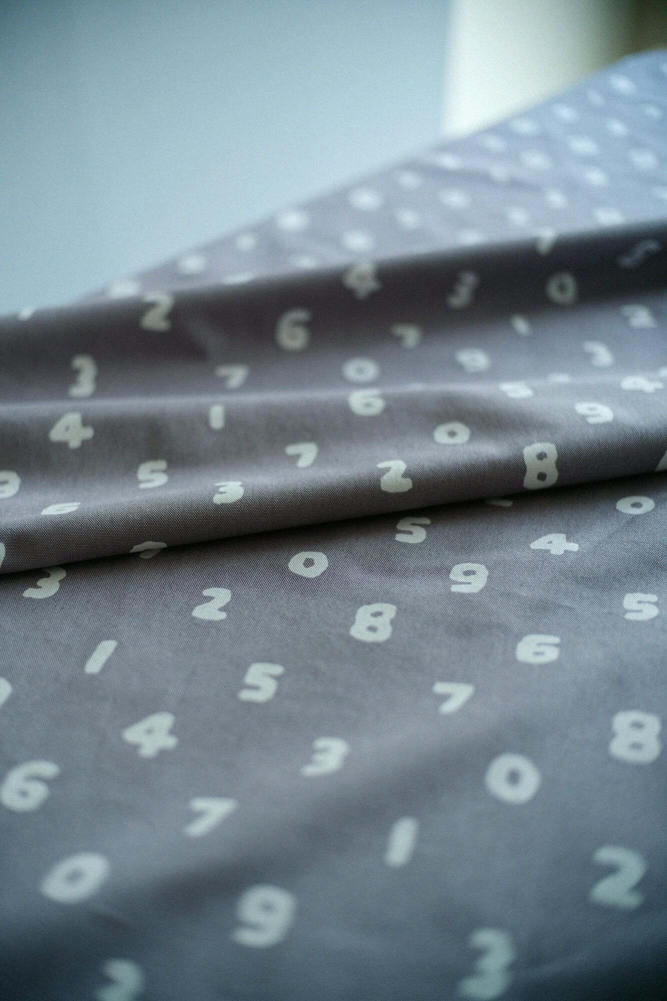 纺织品按重量出售(8号帆布)/SO-SU-U中浅墨色<50cm>