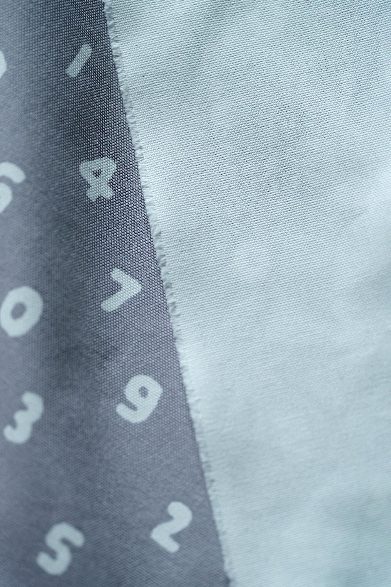 纺织品按重量出售(8号帆布)/SO-SU-U中浅墨色<50cm>