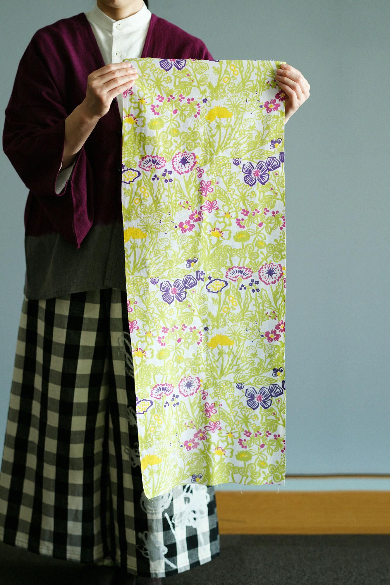 Ise cotton textile tenugui / soubuki moe (somokumebae izuru)