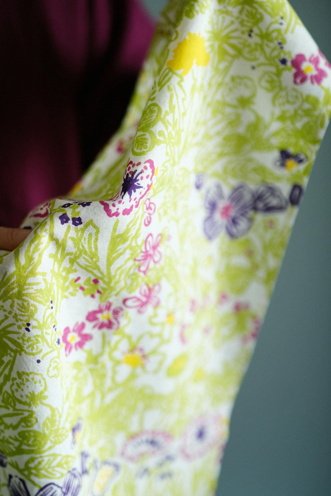 Ise cotton textile tenugui / soubuki moe (somokumebae izuru)