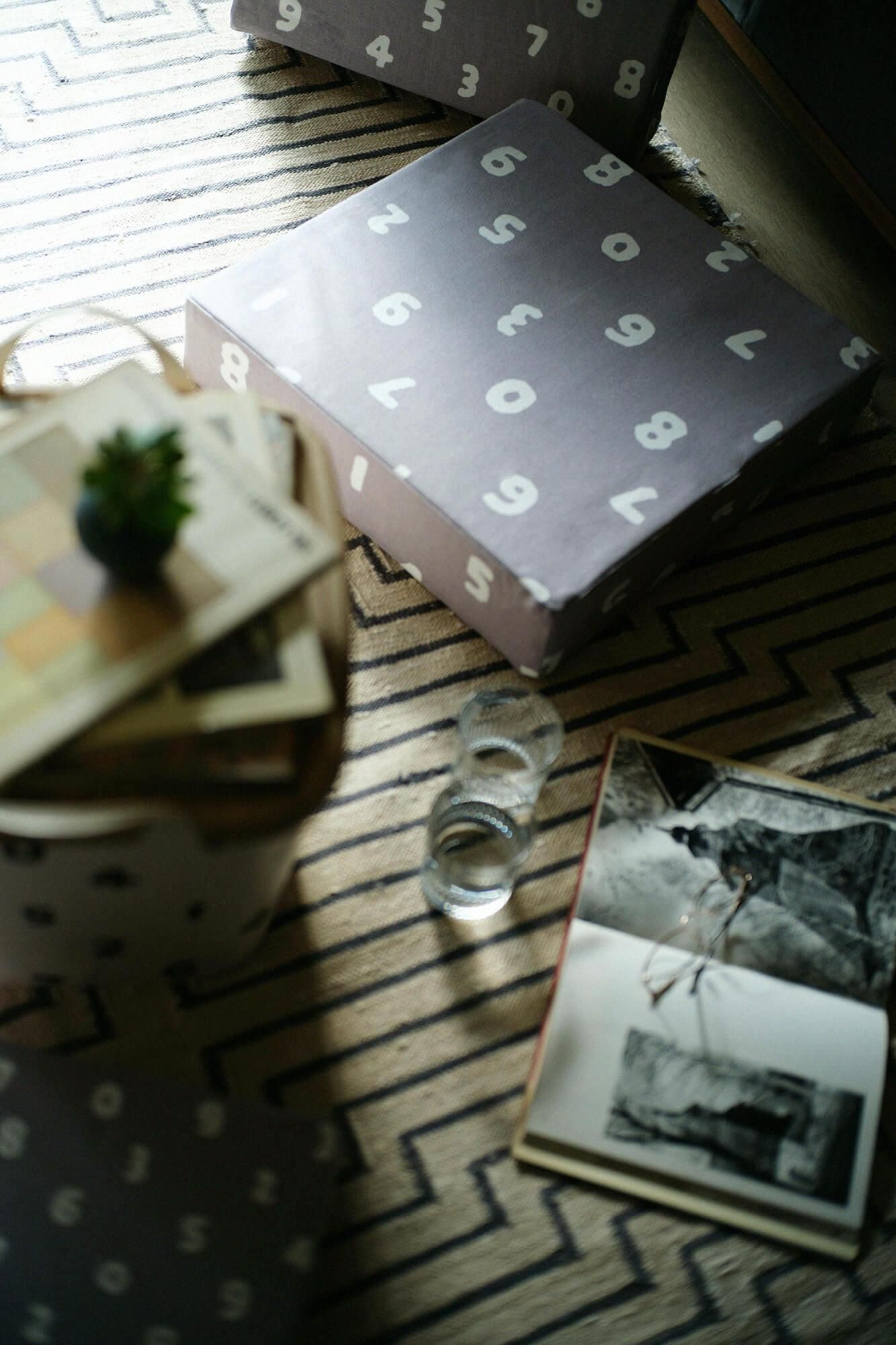 箱座布団/SO-SU-U 大 薄墨色(うすずみいろ)【※お届けに約3週間】