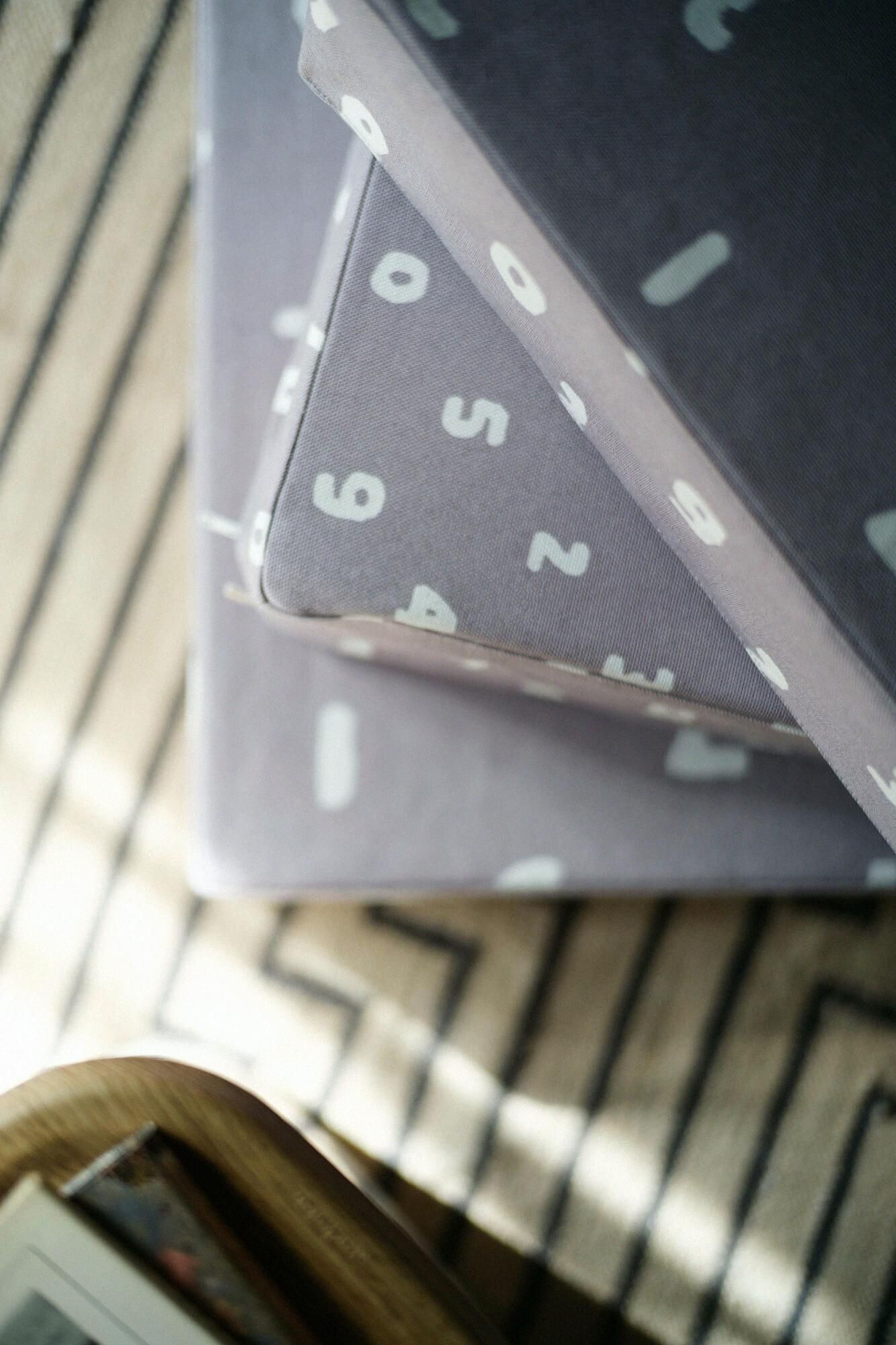 箱座布団/SO-SU-U 薄墨色(うすずみいろ)【※お届けに約3週間】