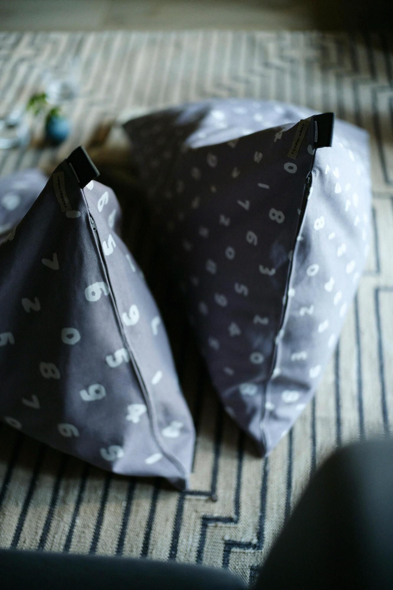 クッション座椅子/SO-SU-U 薄墨色(うすずみいろ)【※お届けに約3週間】