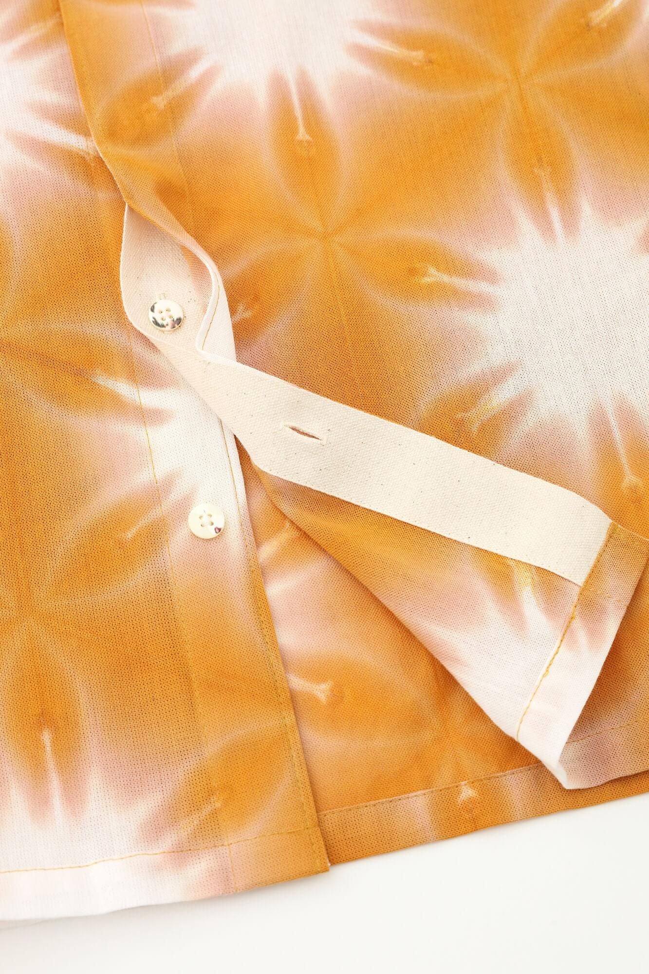 吸烟Chita棉布文字(BUN)草皮(顶部)/雪花(Sekka)琥珀色(Kohakuiro)2