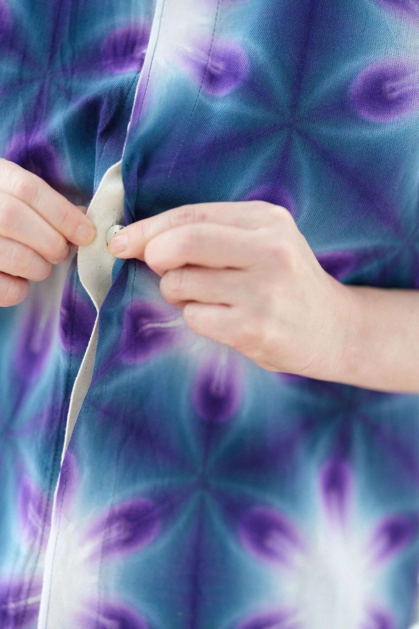 たばた絞り 知多木綿 文(ぶん) 草衣(そうい) 上(うえ)/雪花(せっか) 氷室(ひむろ)