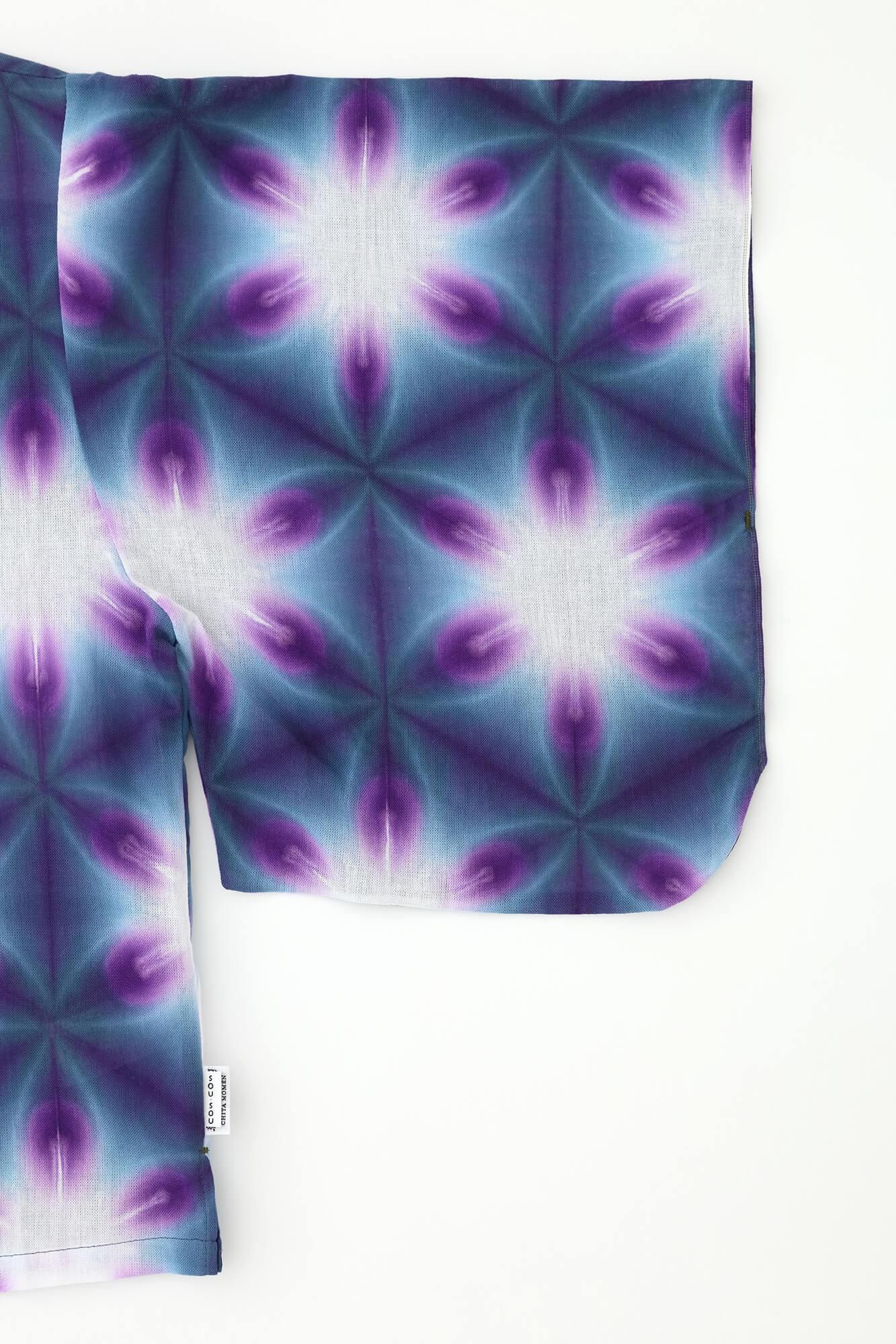 たばた絞り 知多木綿 文(ぶん) 草衣(そうい) 上(うえ)/雪花(せっか) 氷室(ひむろ)