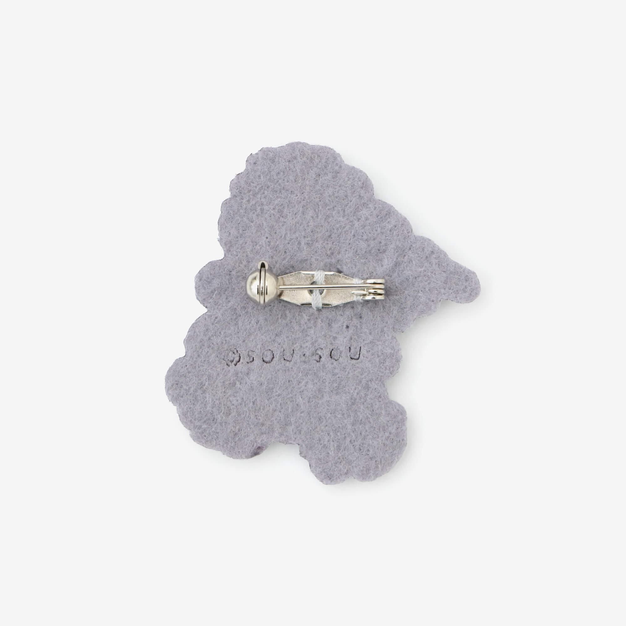 자수 브로치(Shukazari)/정열