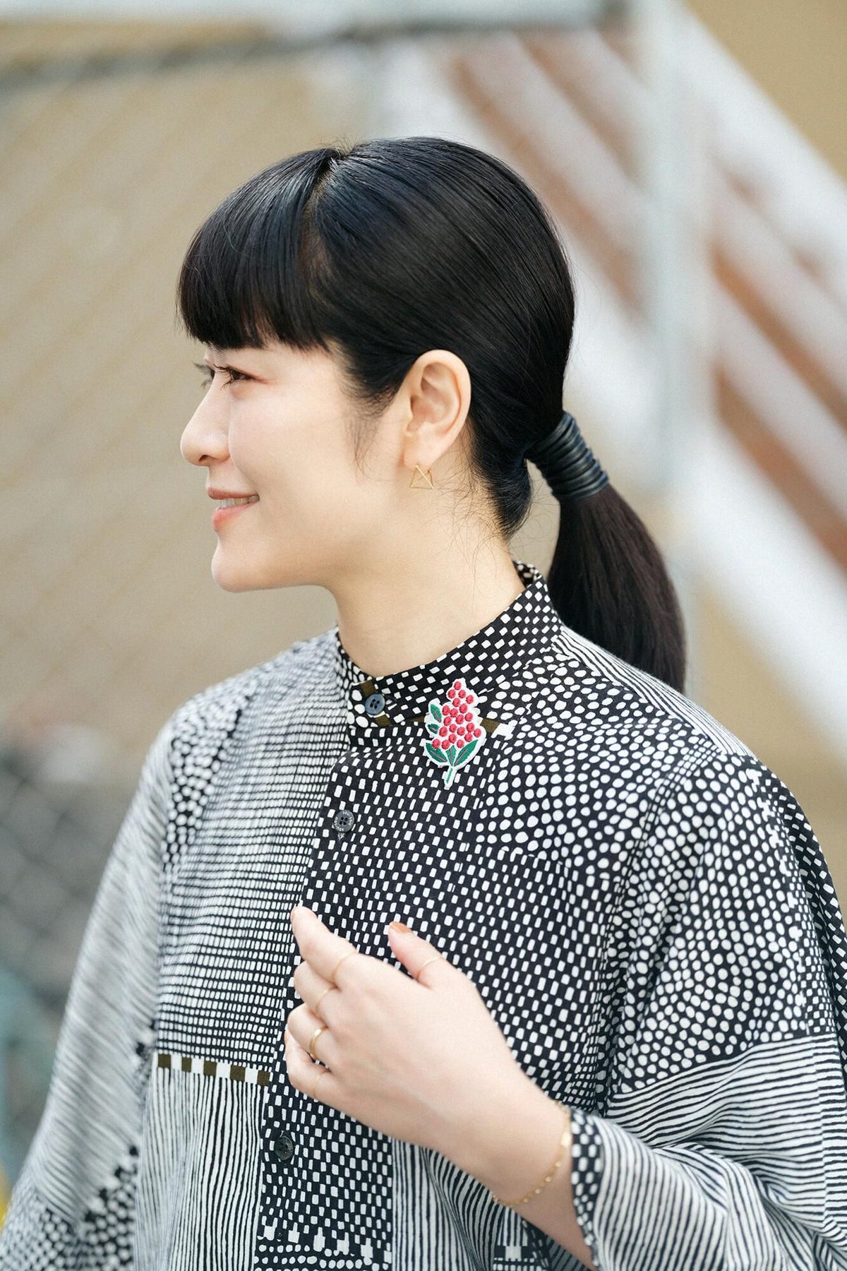 刺繍飾り(ししゅうかざり)/南天竹(なんてんちく)2