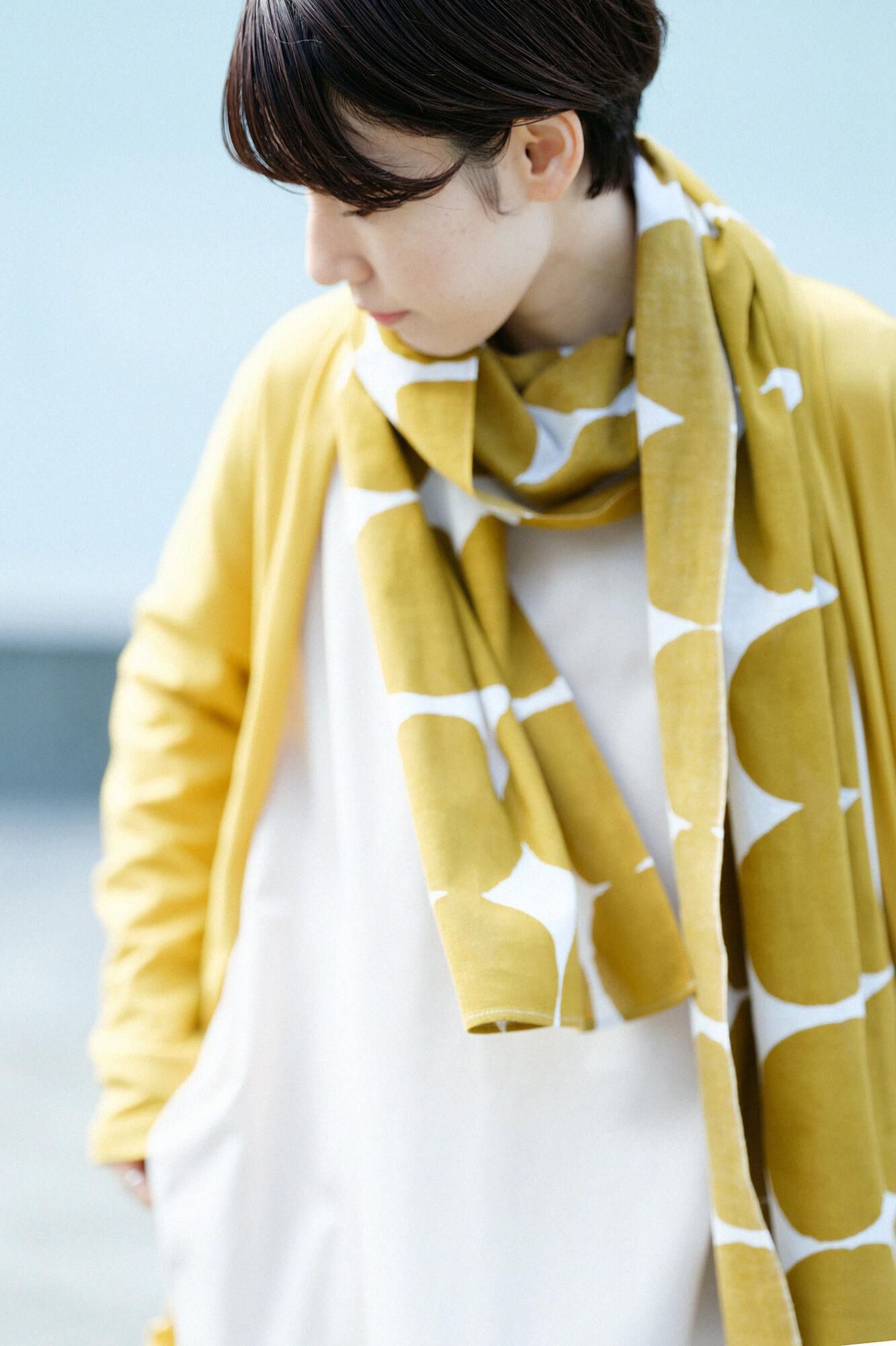 ISE棉,涂抹 /大红头,天然X芥末颜色2