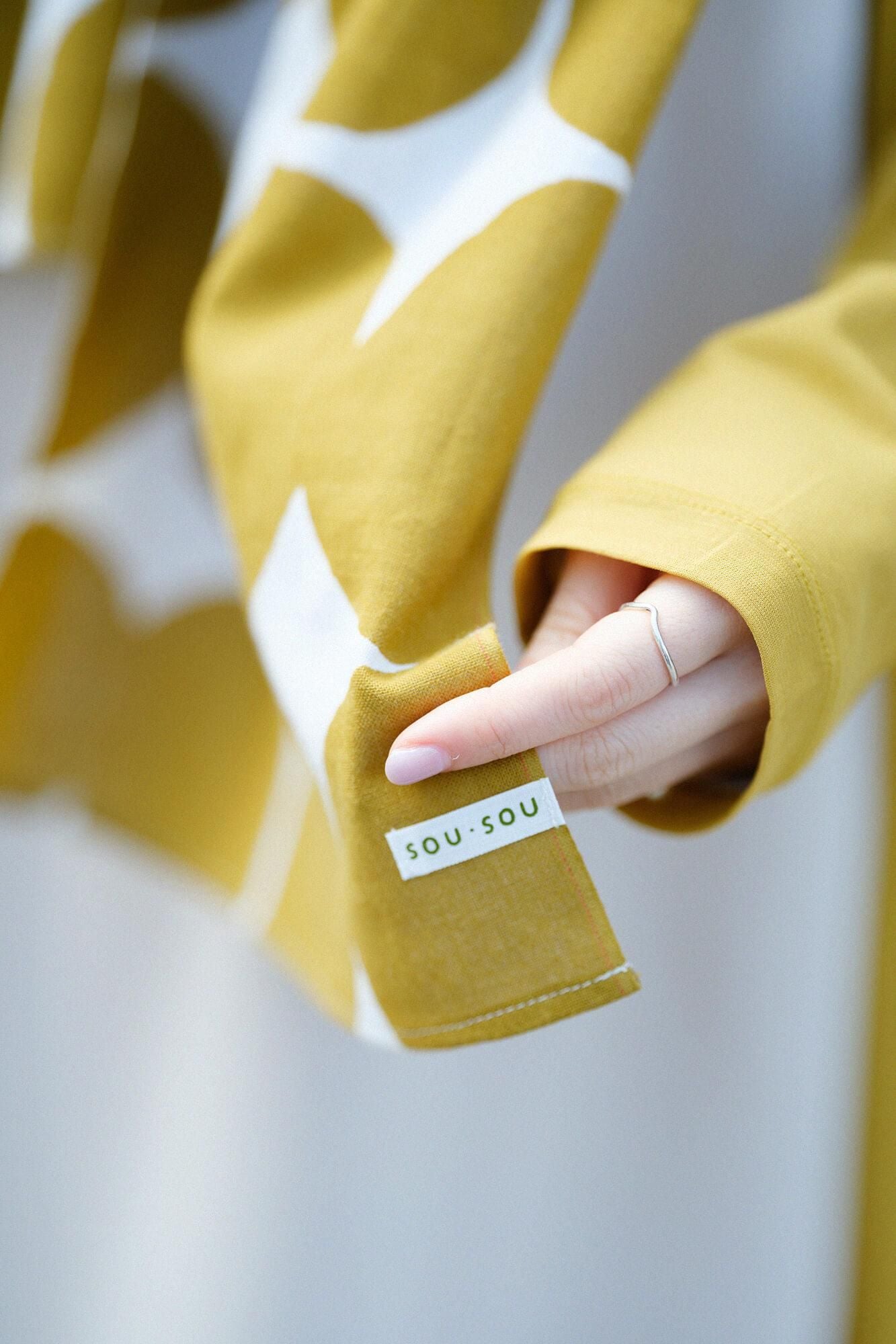 ISE棉,涂抹 /大红头,天然X芥末颜色2